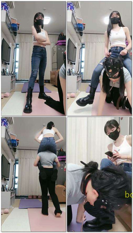 【暴力美学】姐妹篇4母猪妹妹的军训指令
