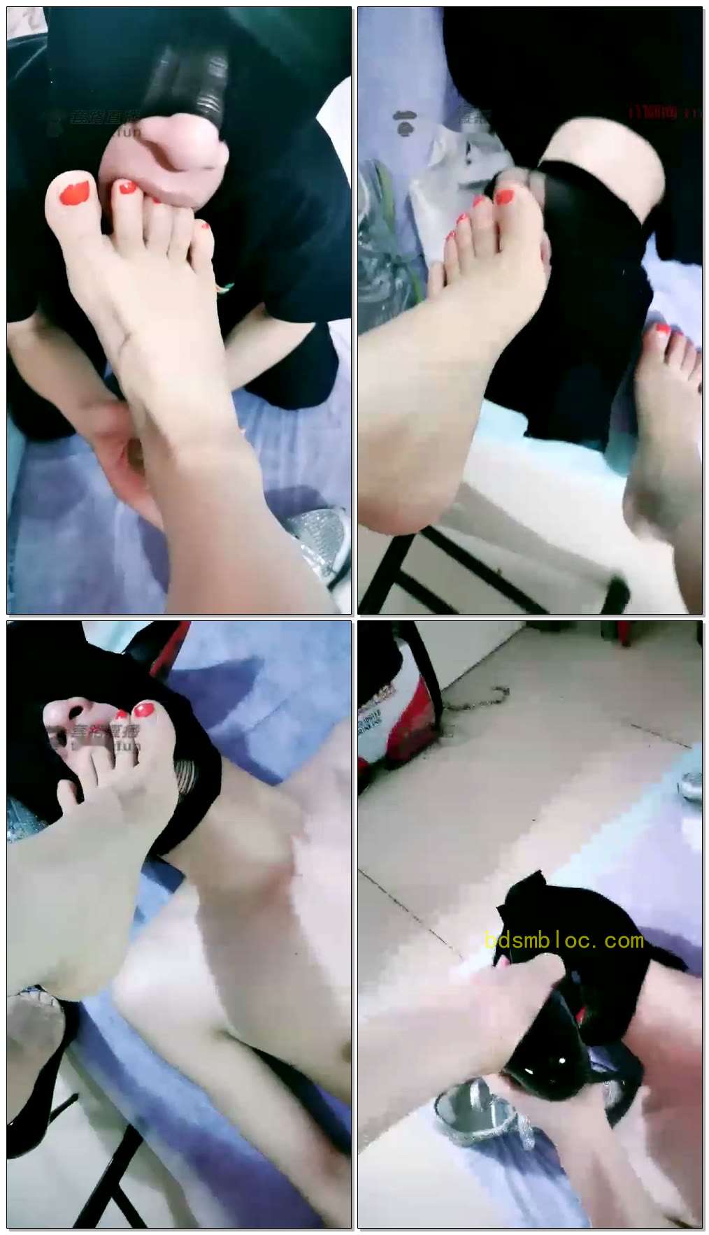 【紫钰大人】香香的白棉袜，小奶狗这么喜欢闻