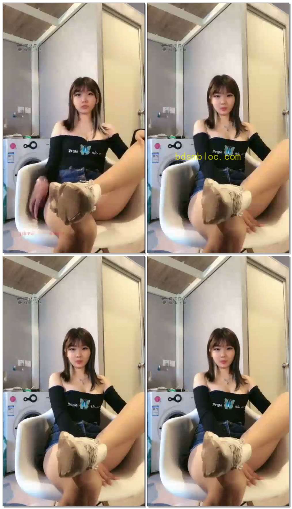 【00后清清S】第一视角-被太妹在学校女厕所欺负
