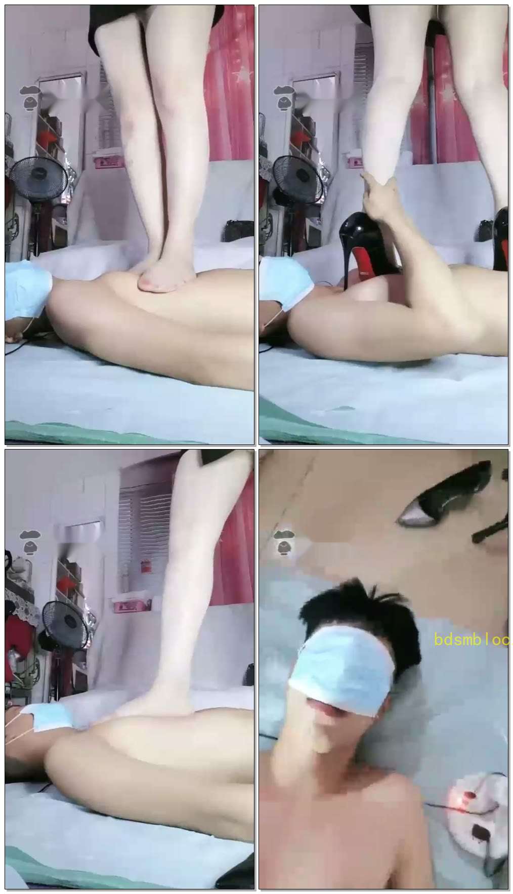 【紫钰大人】踩踏贱狗