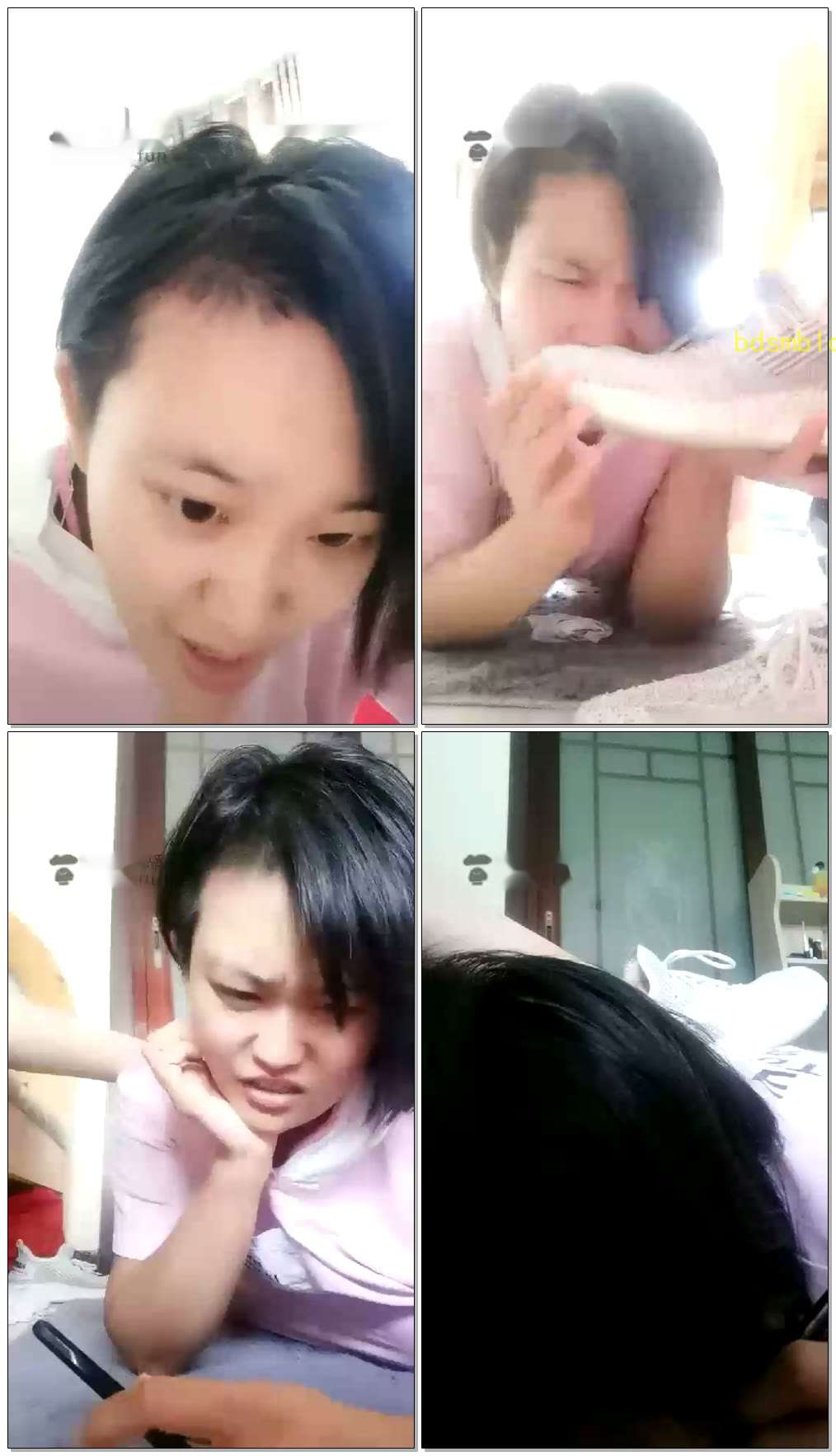 【曦宝贝】（女女）偷偷地在舔主人的脚脚