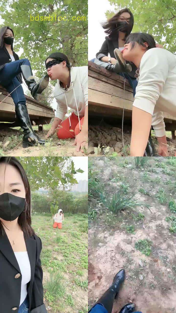 【辣吃多的辣姐s】户外玩母狗当母狗吃下鞋底泥的时候至此画成为艺术