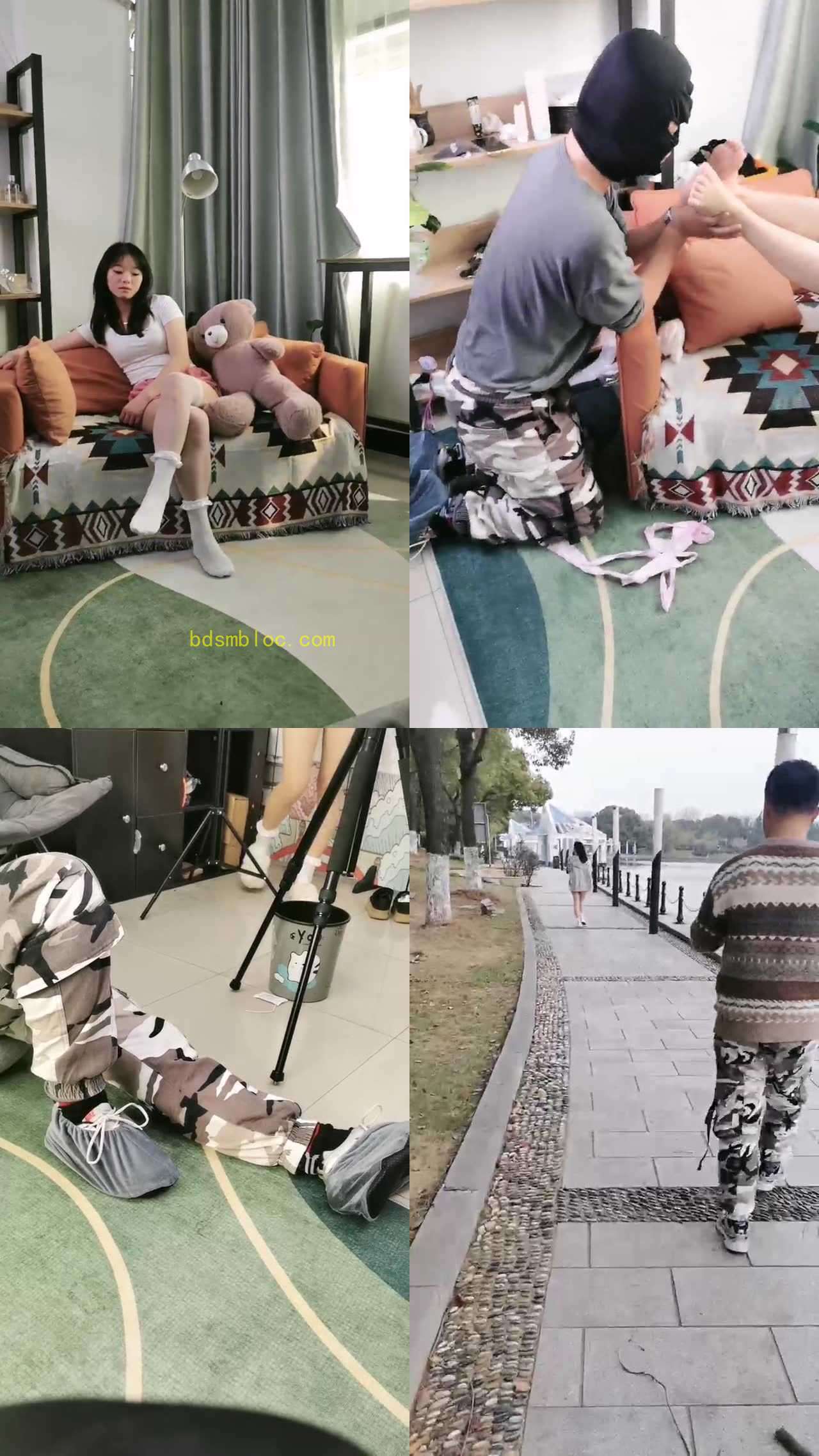 【小露情侣】 小脚丫被舔的真干净