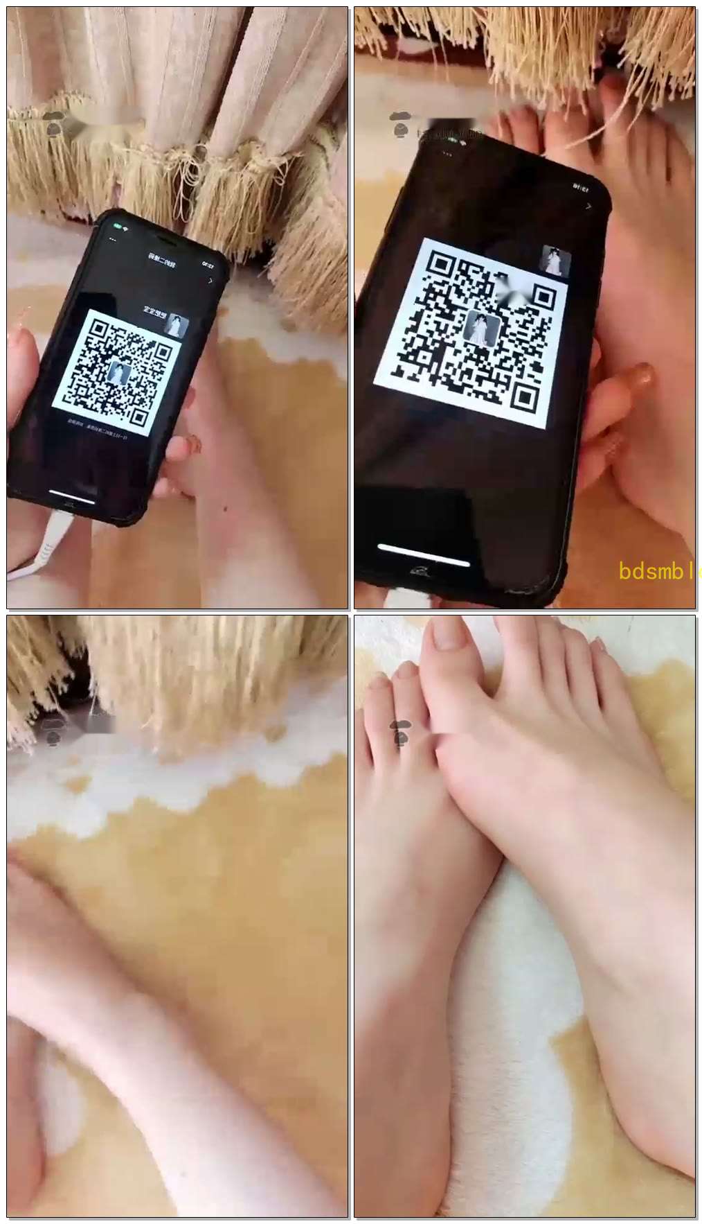 【肥肥S】极品脚型脚趾足秀