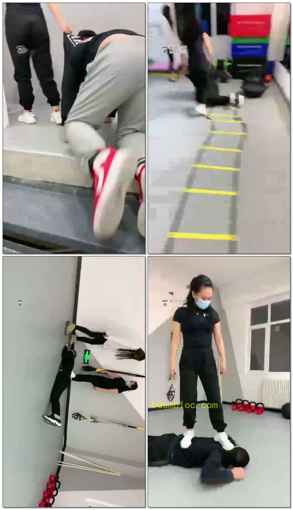 【燃一S】双主健身房训狗踢踹