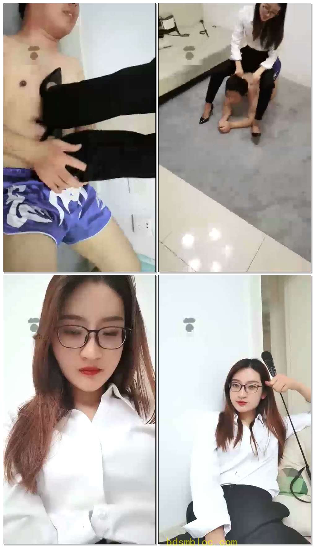 【执念】职业装女主高跟超狠踩头踩嘴【73分钟】【普清】