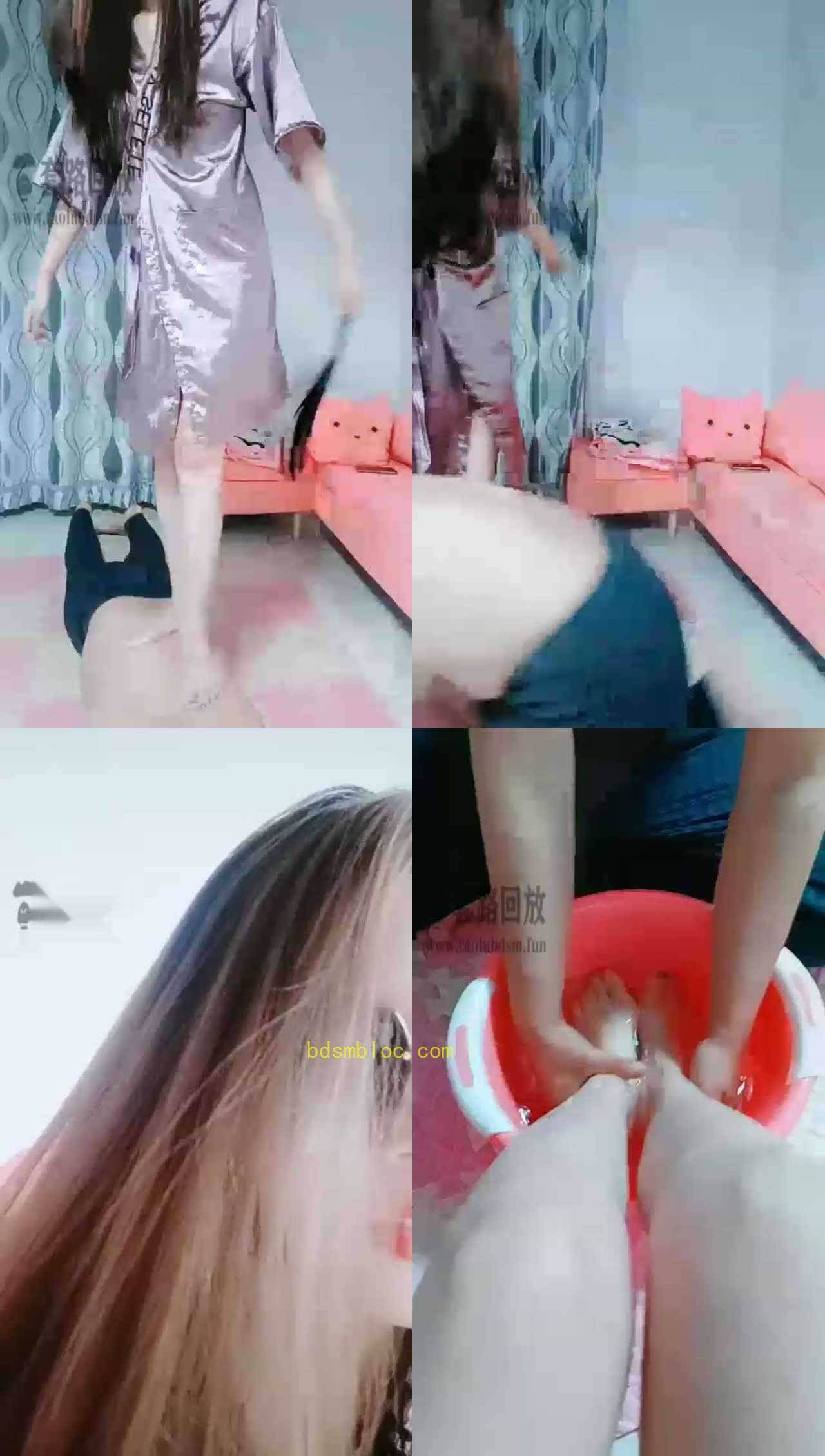 【大庆模特女神】全体重踩踏，钻胯，舔脚，喝洗脚水
