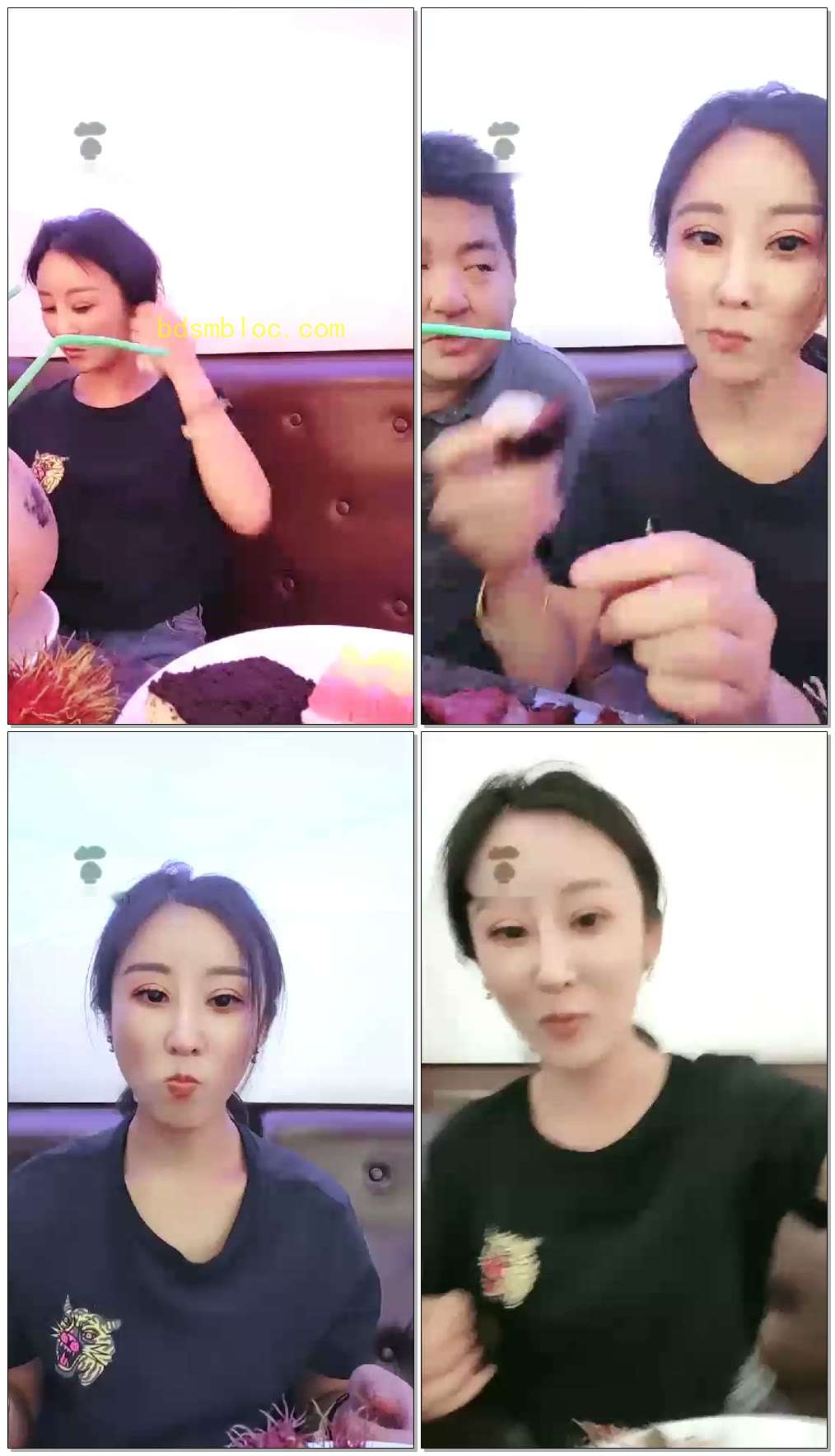 【扎扎大人S】餐厅当场调教两只奴一点不避讳服务员和旁观者