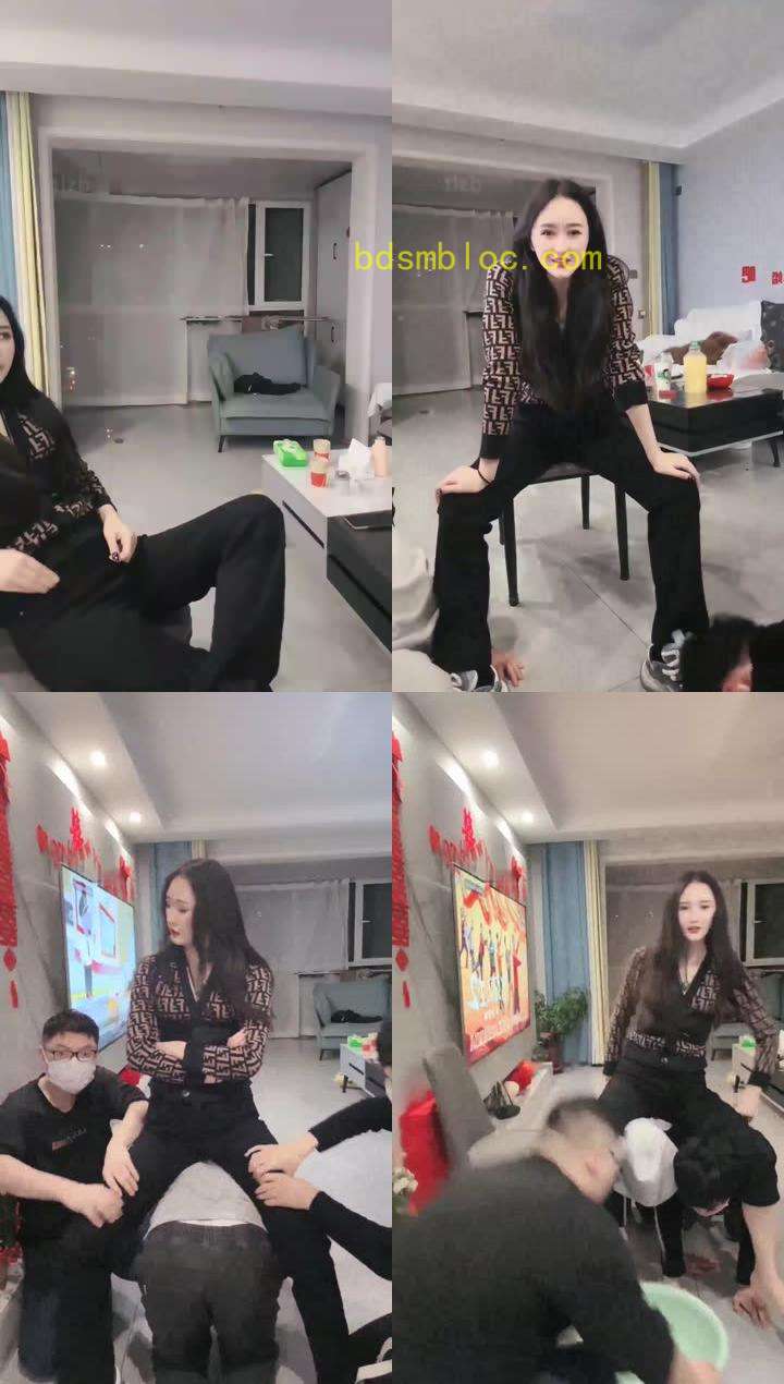 【尤金女皇】磕头专场物化男奴