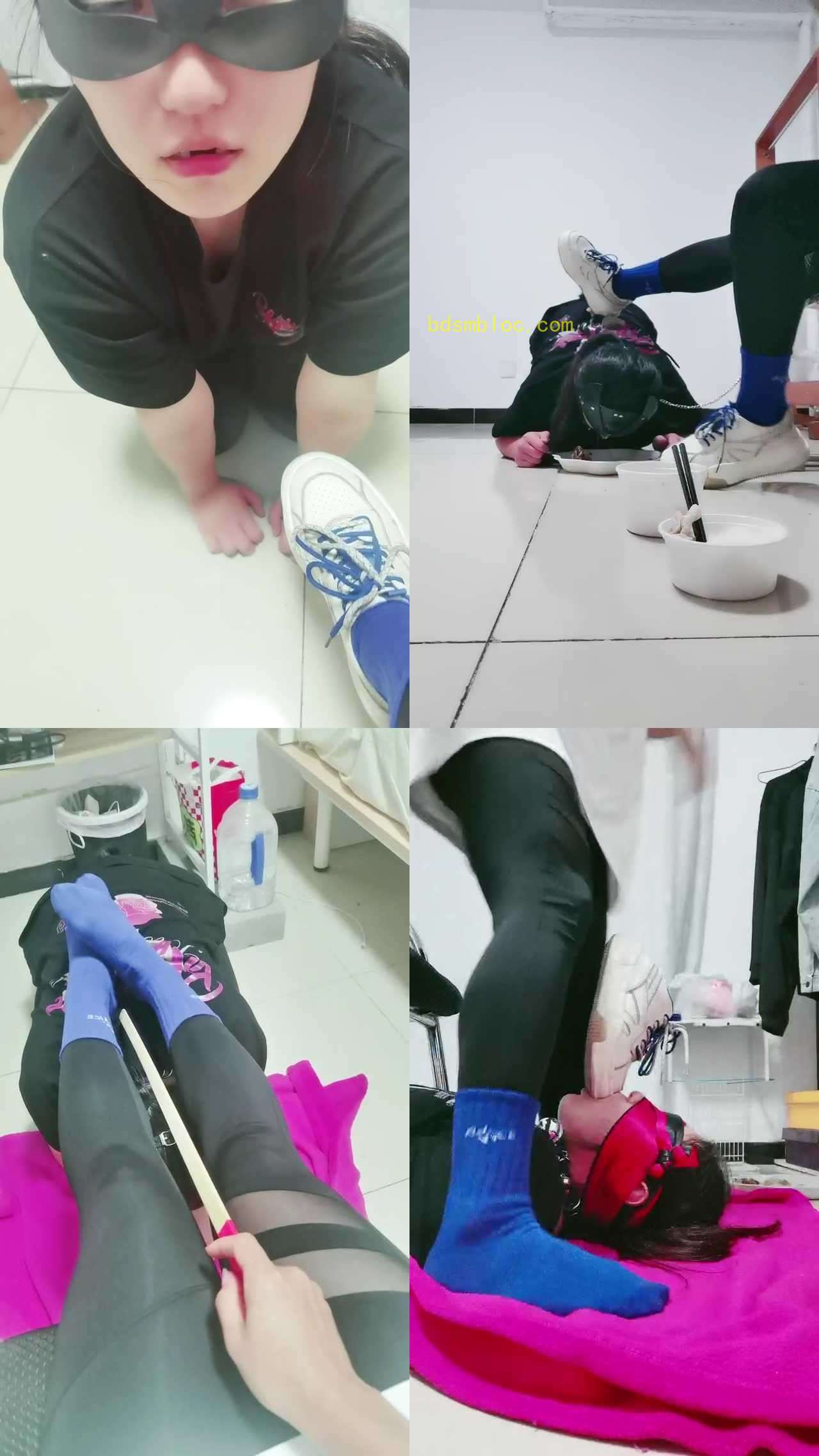 【璃茉老师】母畜-运动后脏鞋原味袜虐