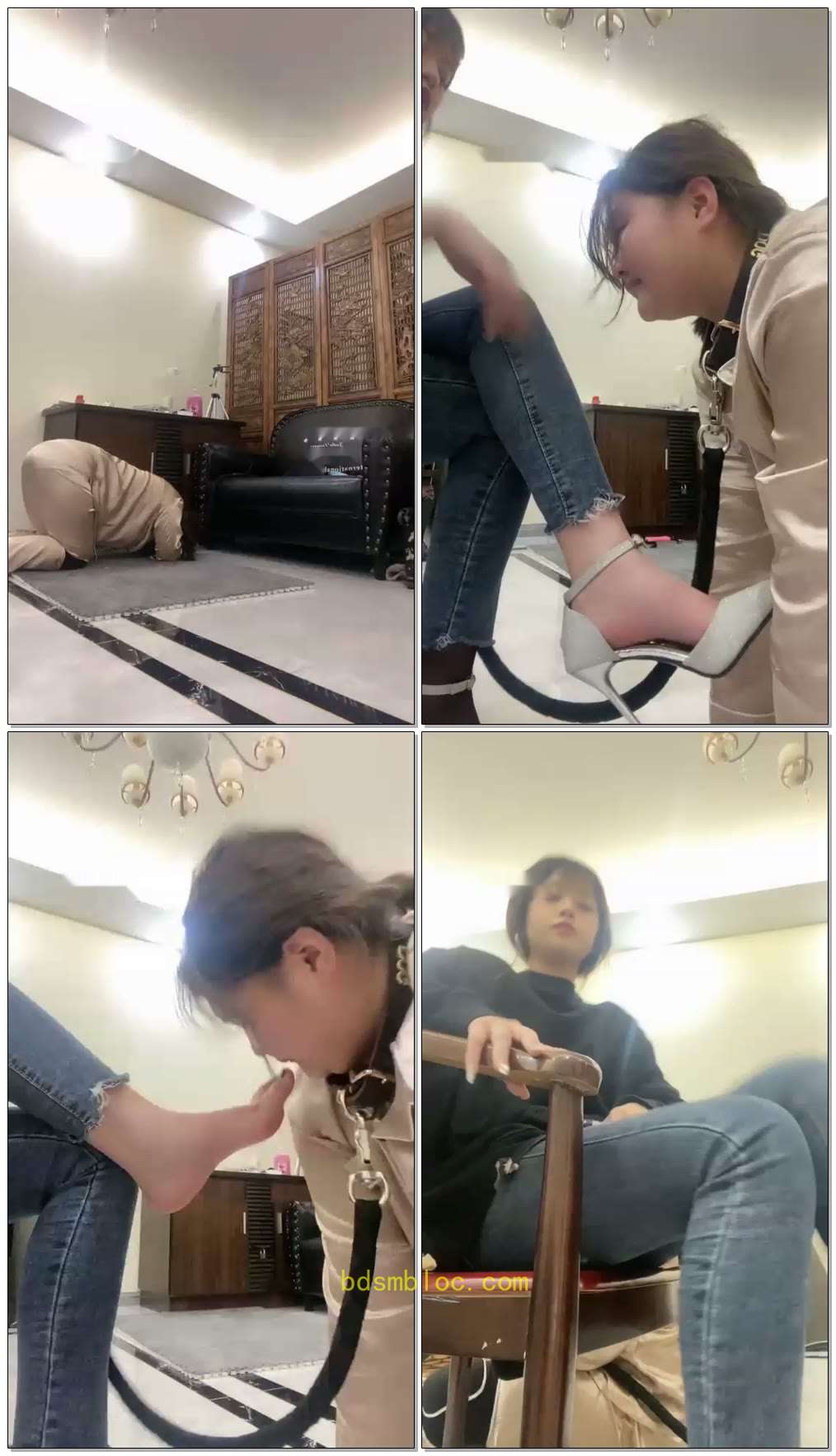 【琳嘉s】一场完整的女慕上课！穿衣保守！