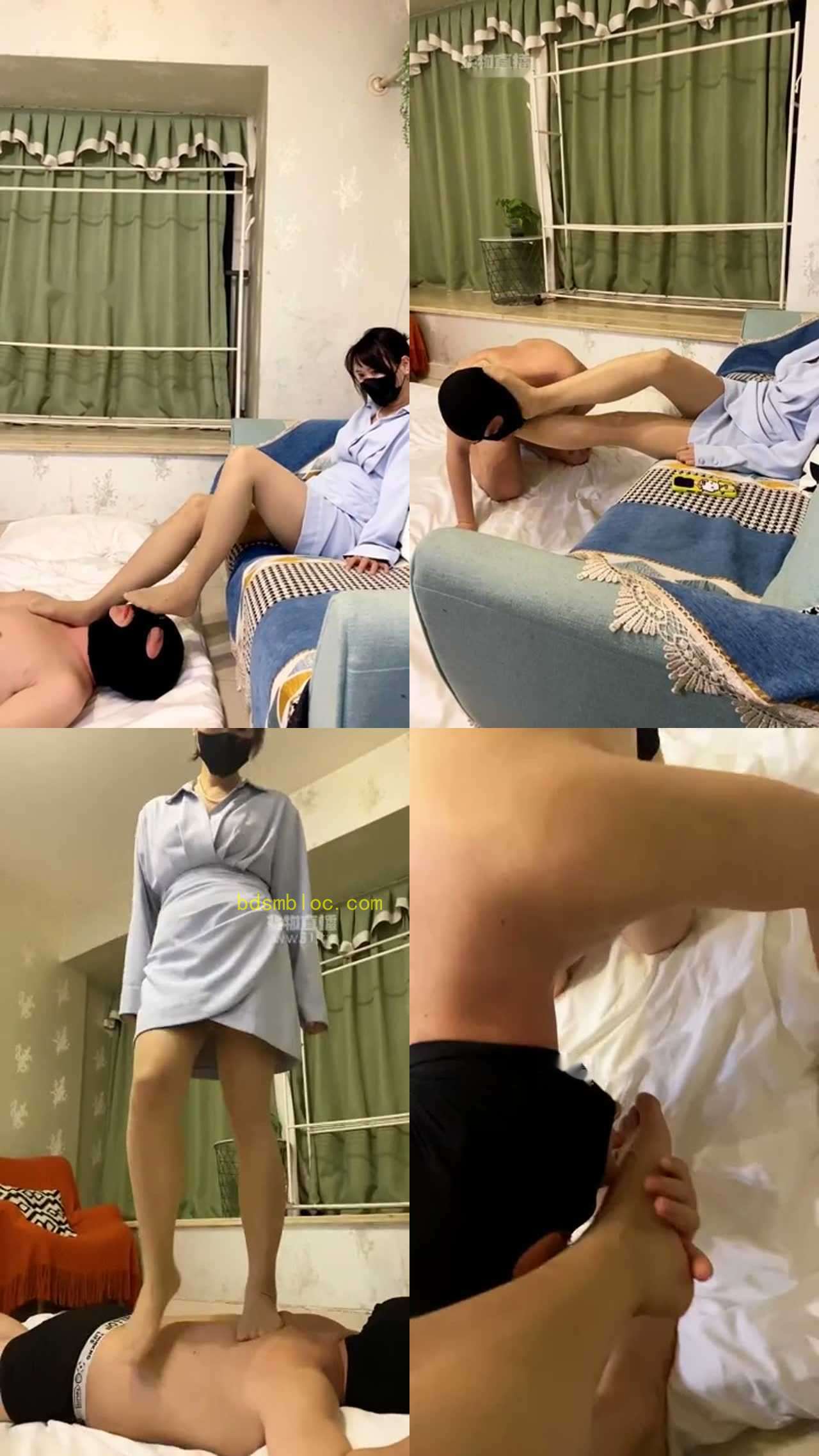 【未知女主】全体重踩跺跳踩虐狗 丝足 裸足舔脚深喉插嘴