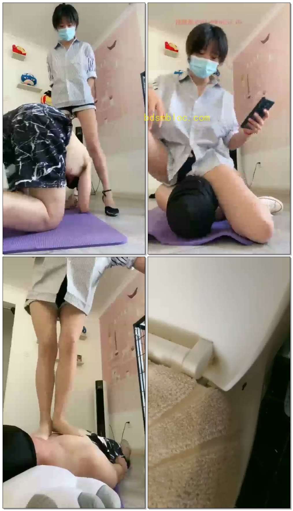 【美离子】调教若狗一枚，全程要死的感觉【53分钟】【普清】