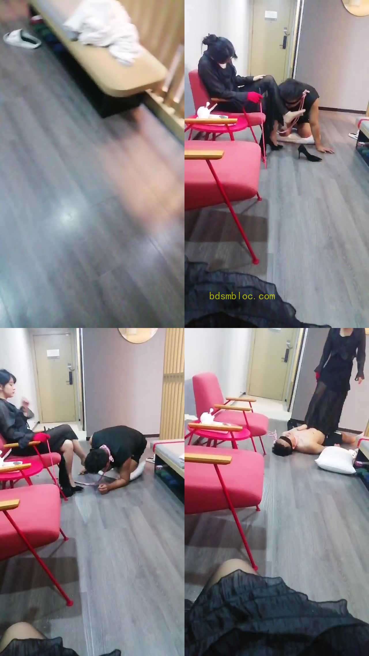 【天韵女皇】看闺蜜怎么教训抖M男友