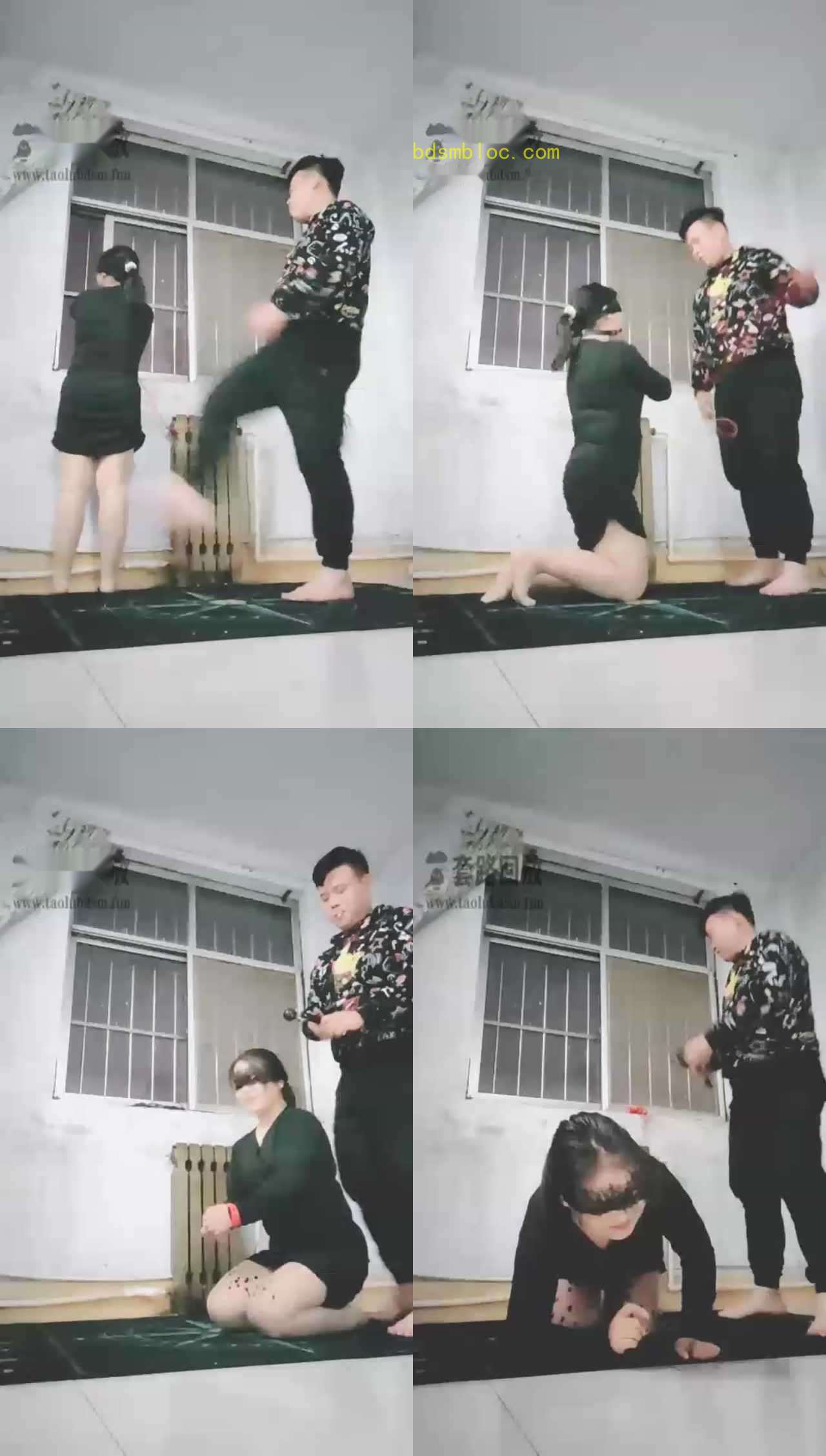【胭脂泪痕M】被初恋男友绑在窗户边玩