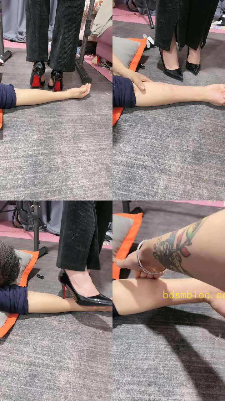 【冰诺】超细高跟碾压手臂