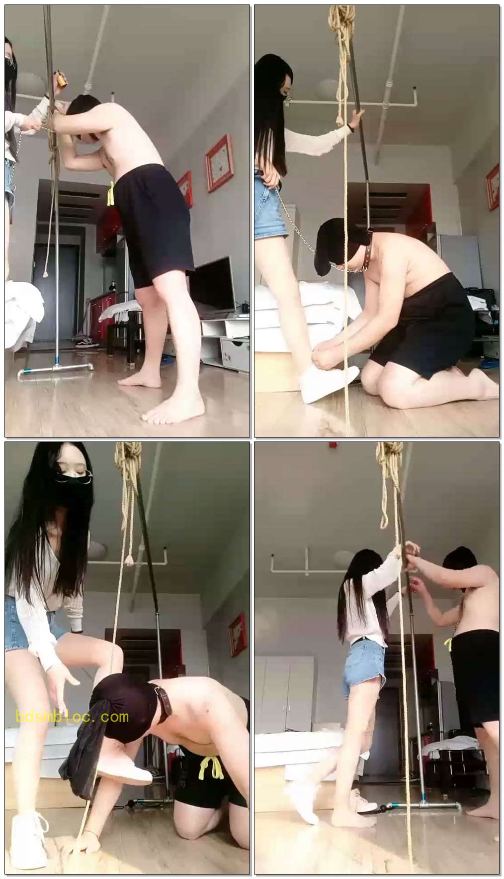 【猫神大人】挑战踢档500下