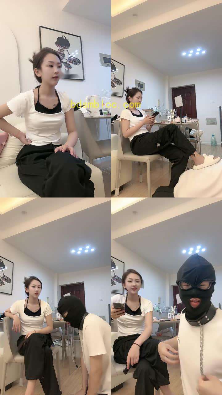 【乔妹】狂抽耳光/踢裆/舔脏鞋底