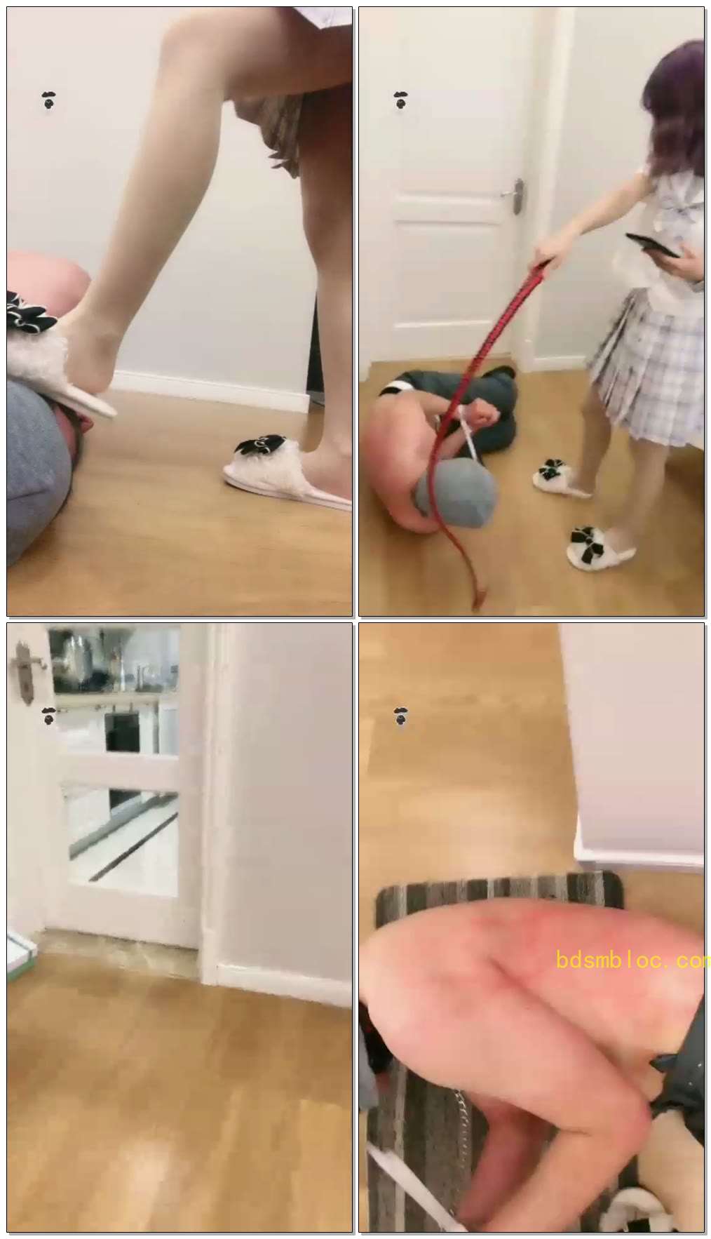 【Vinnie维妮】暴虐偷我鞋的猥琐男变态