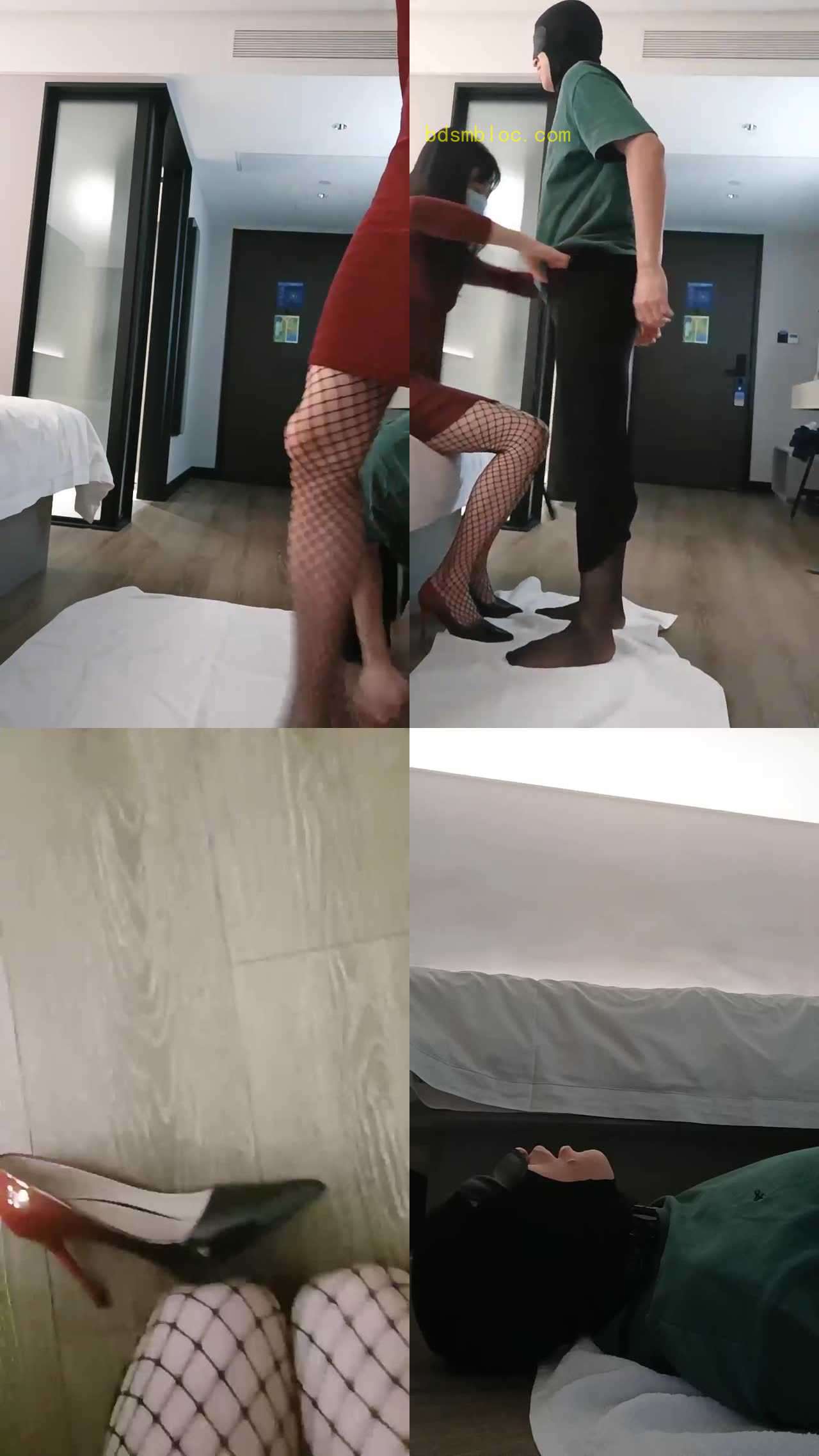 【米小唐】御姐网袜蹂躏地毯