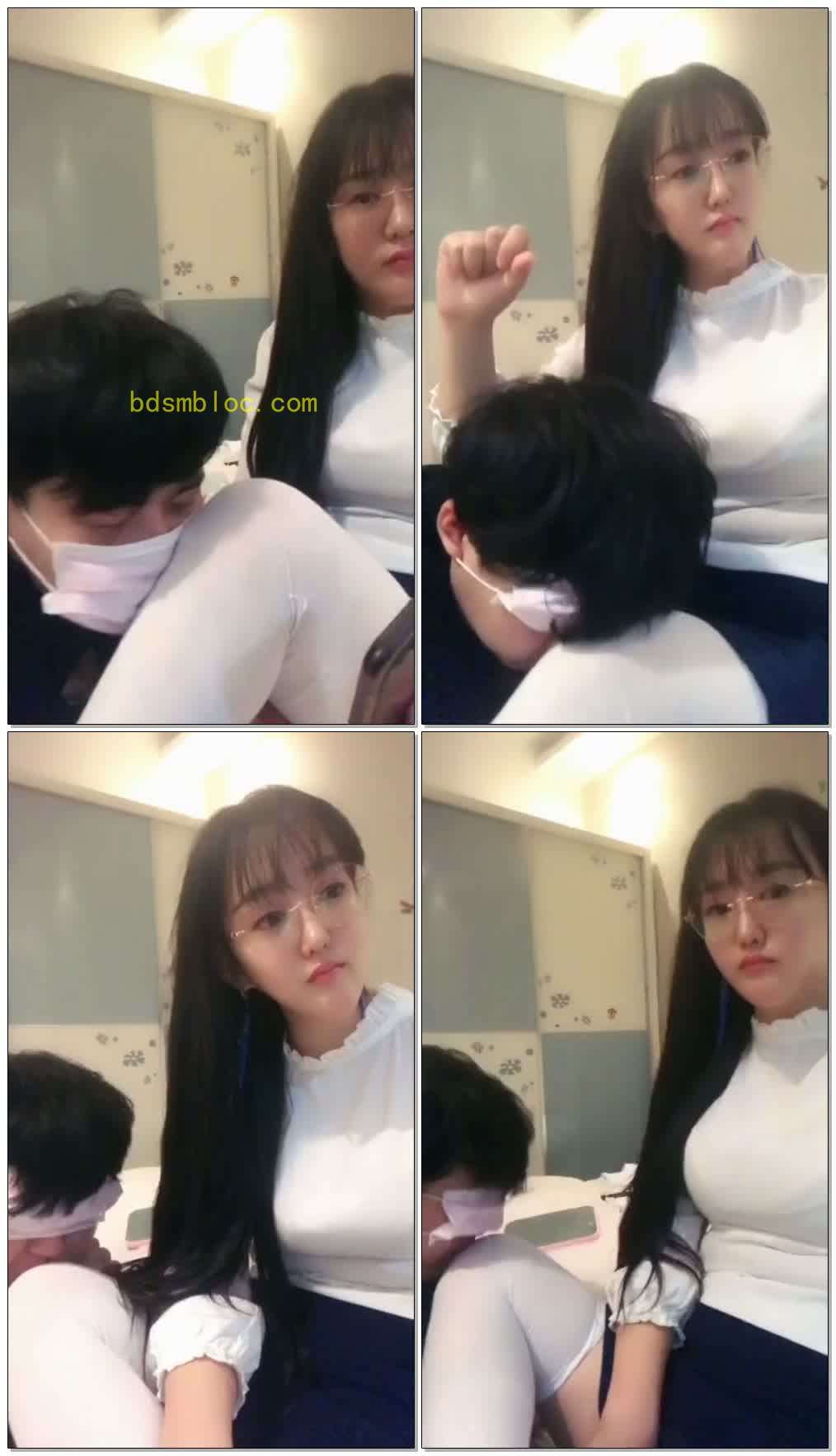 【辛迪无情女王】长筒袜舔奴日常