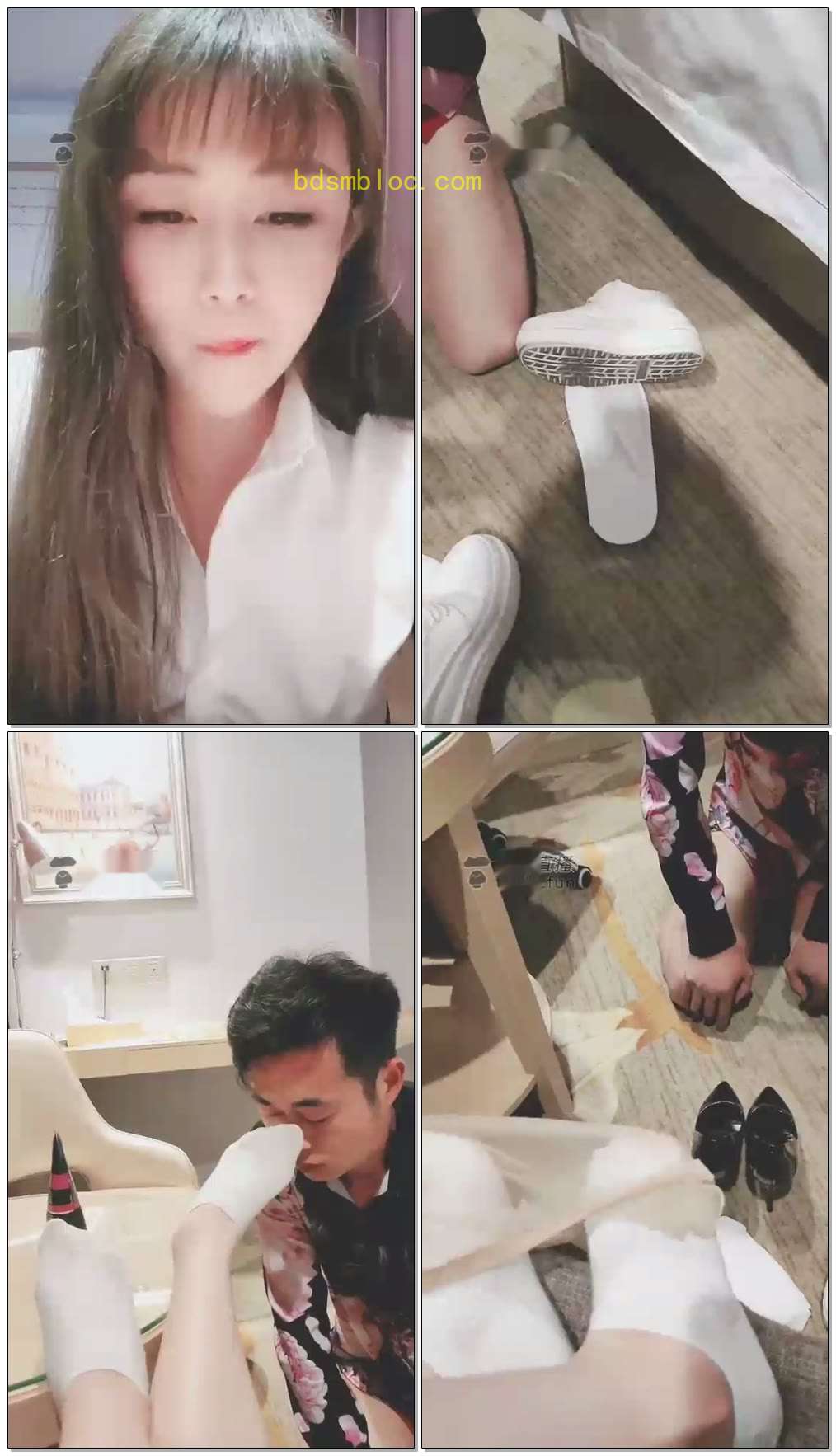 【豆爷S】白鞋白袜酒店调狗（一）