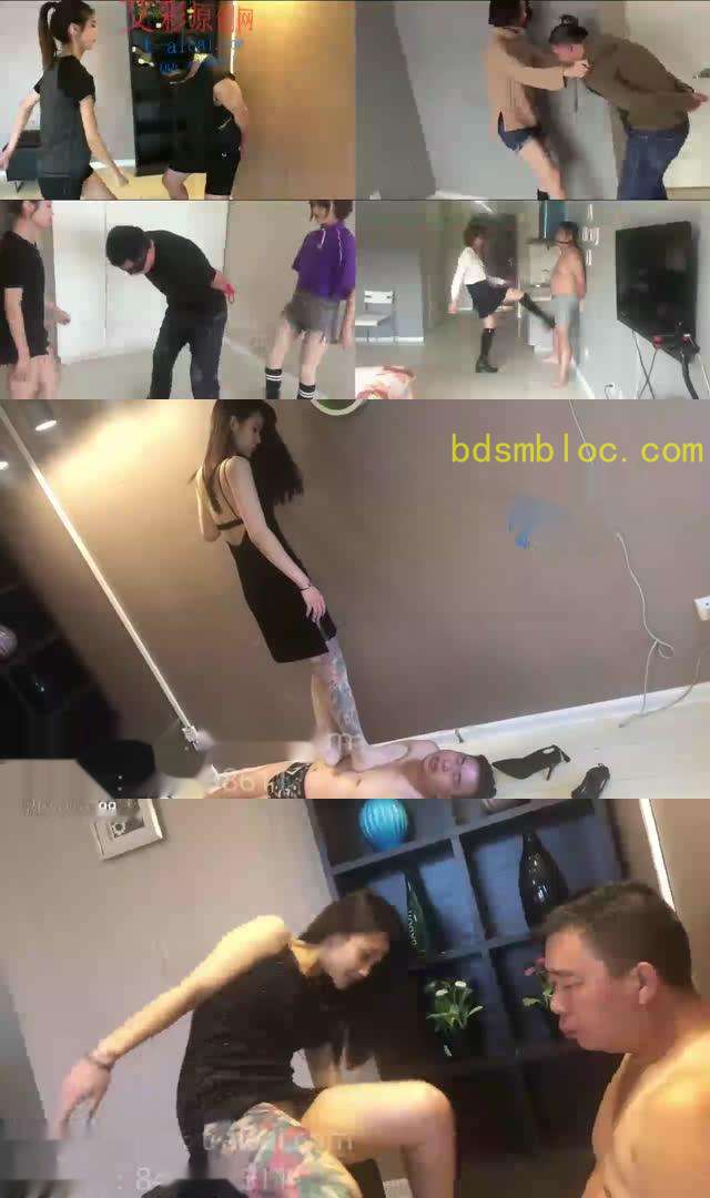 【碎蛋娇娃】花腿女王强制深喉