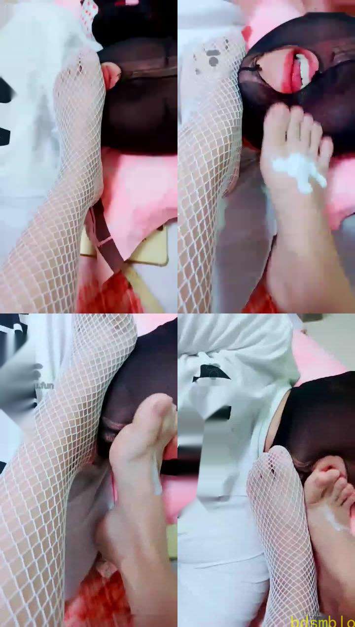 【CC潇珂AI】白网袜直播首次调狗