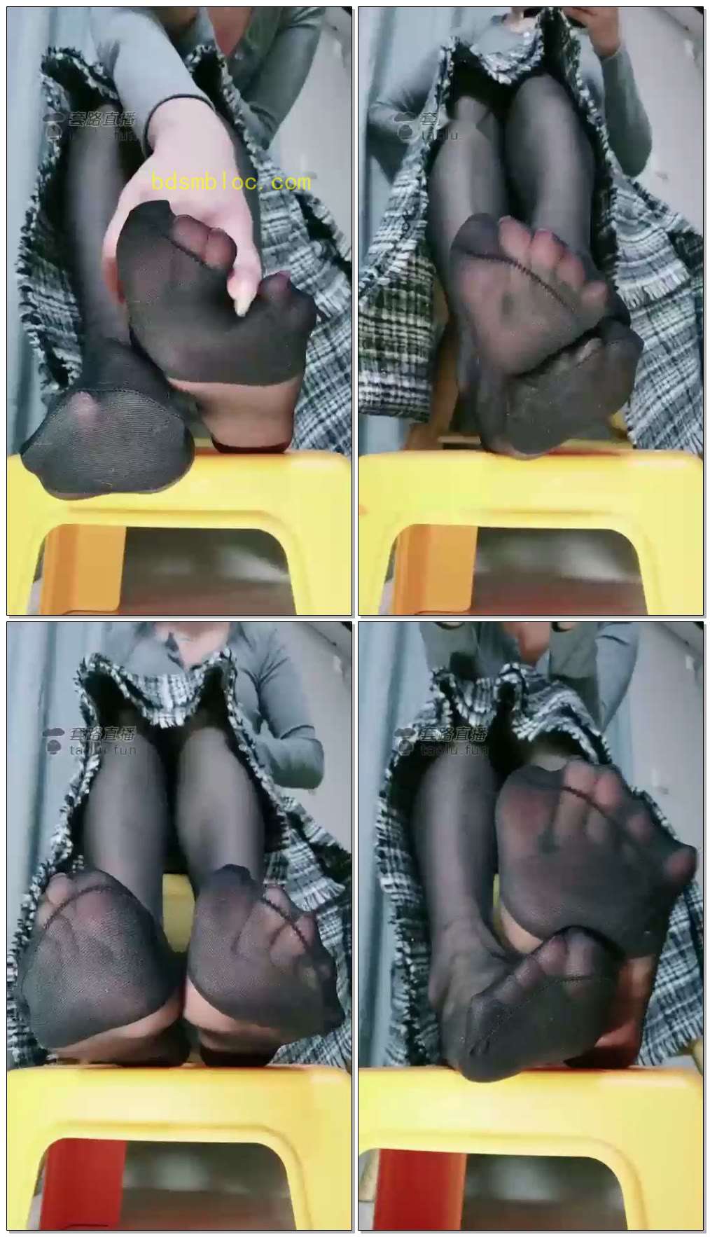 【莉亚S】红灯停绿灯行，好好伺候我的脚