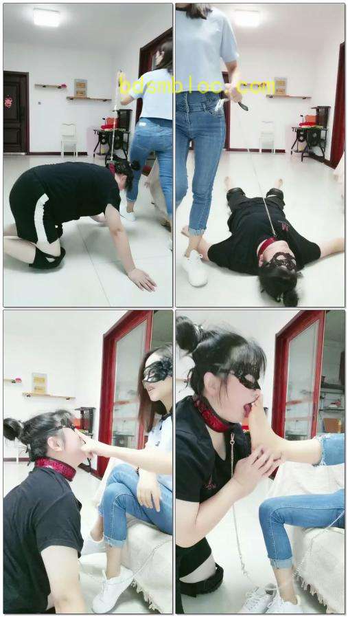 【凌儿女神】TJ香水闻到丧智狂扇耳光