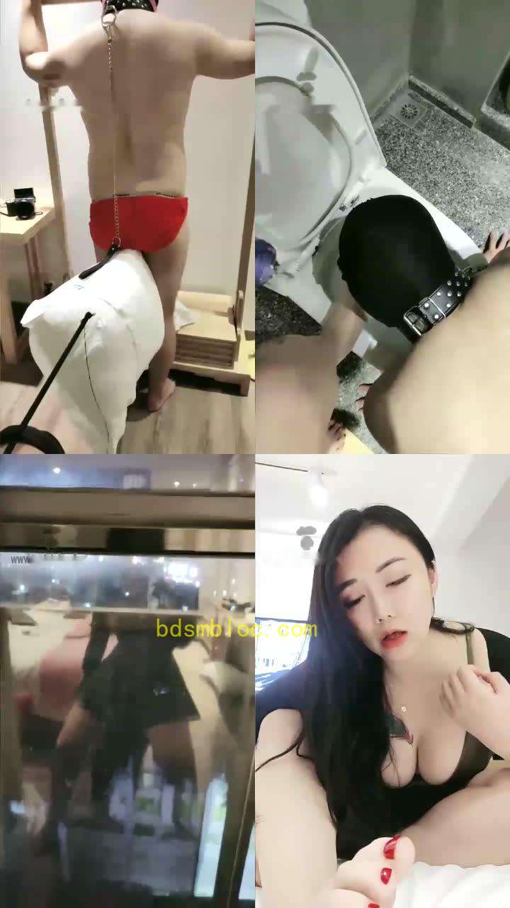 【妮可】家奴调教课舔脚清理厕所