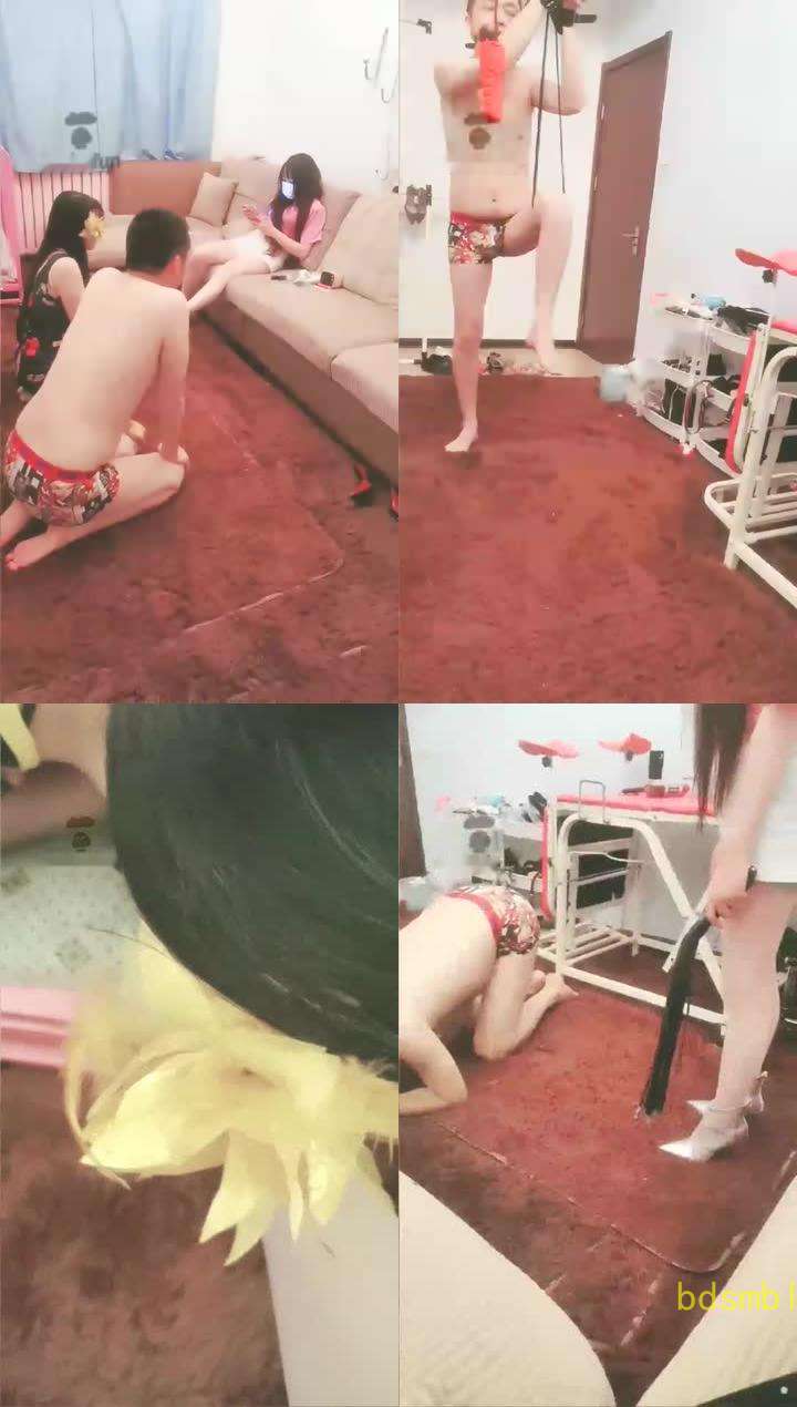 【雨嘉S】女m上课，男m捆邦