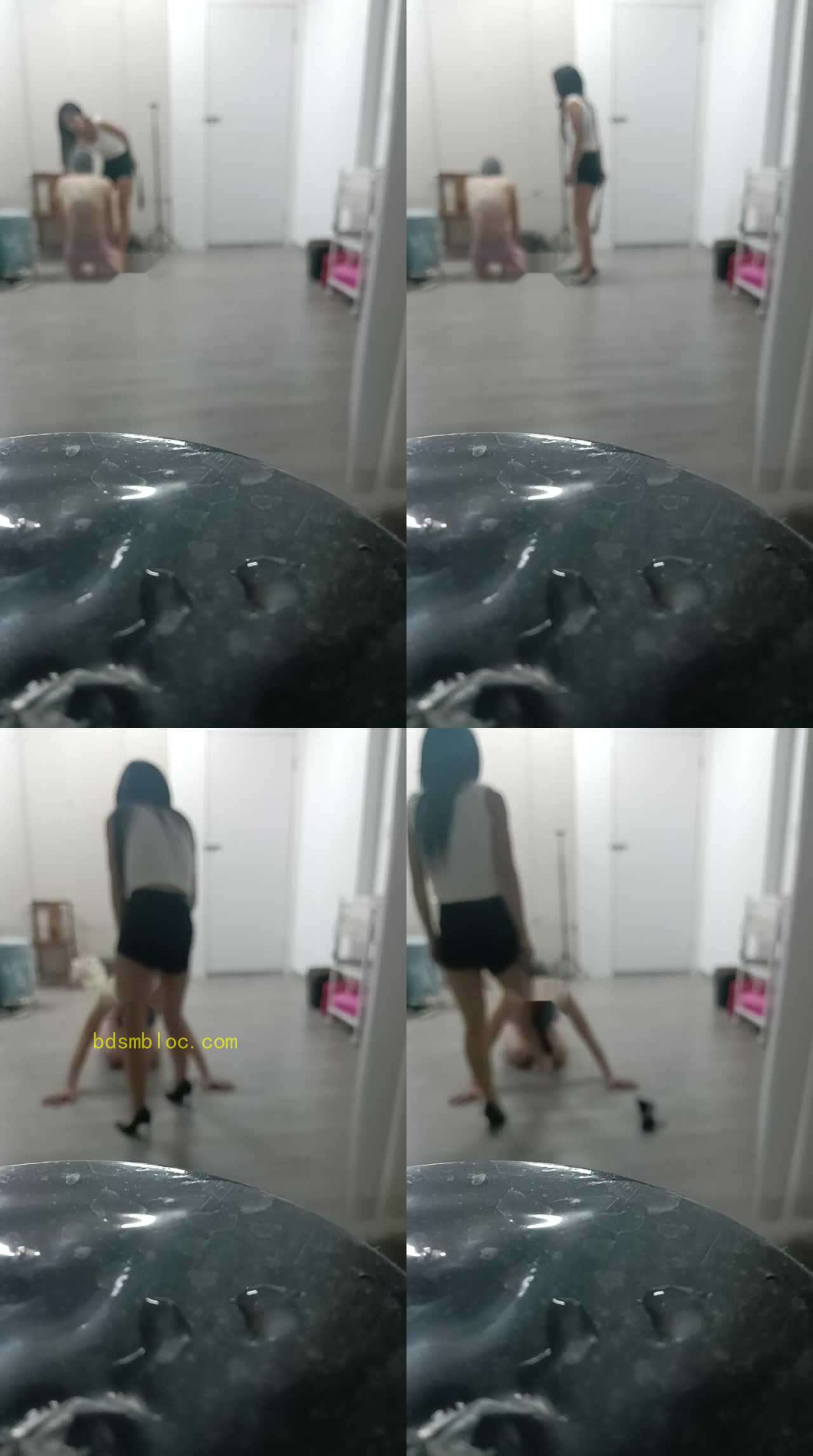 【芝芝女王】玩虐纹身老大哥