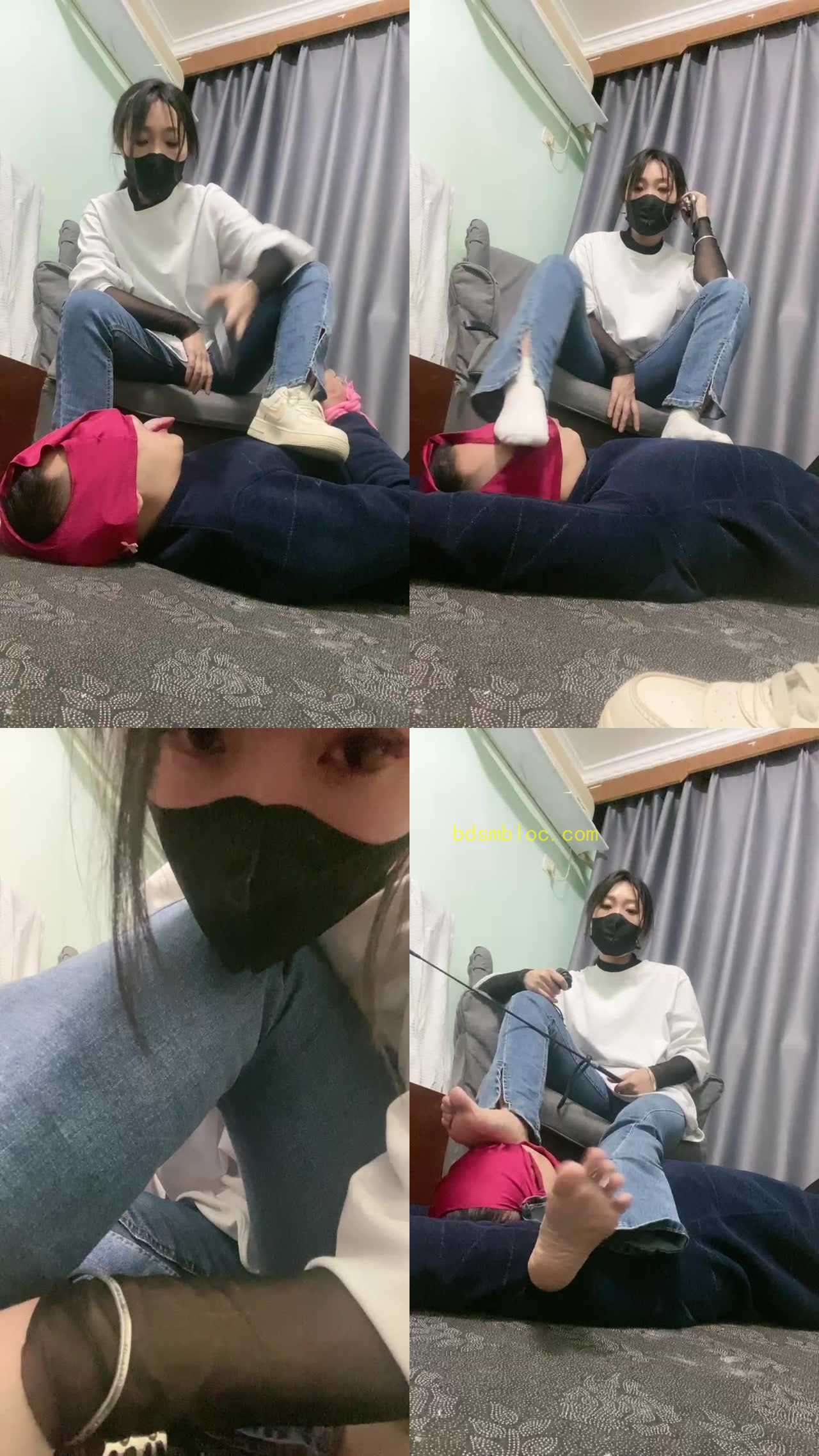 【巍一】强迫脚垫闻臭鞋臭脚臭棉袜