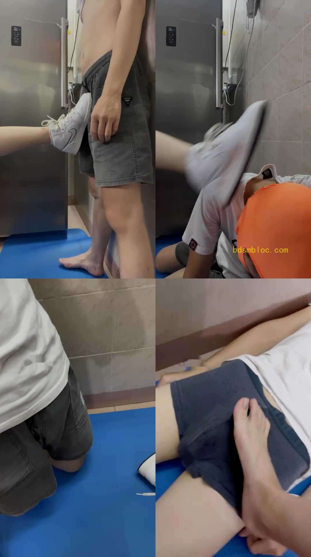 【奇了怪了】耐克运动鞋白袜踢裆