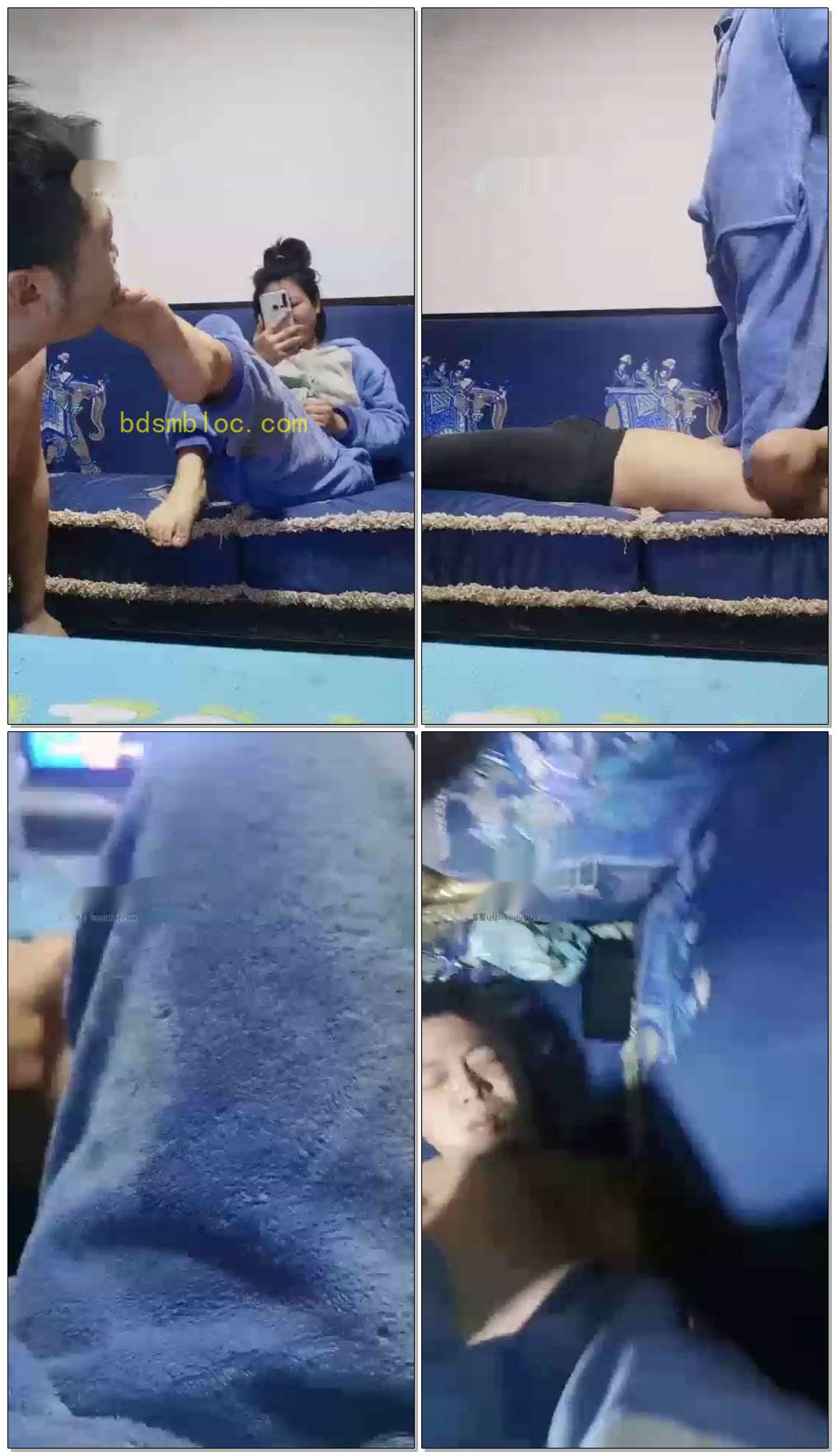 【筱璐】素人主播首播踩踏耳光玩狗