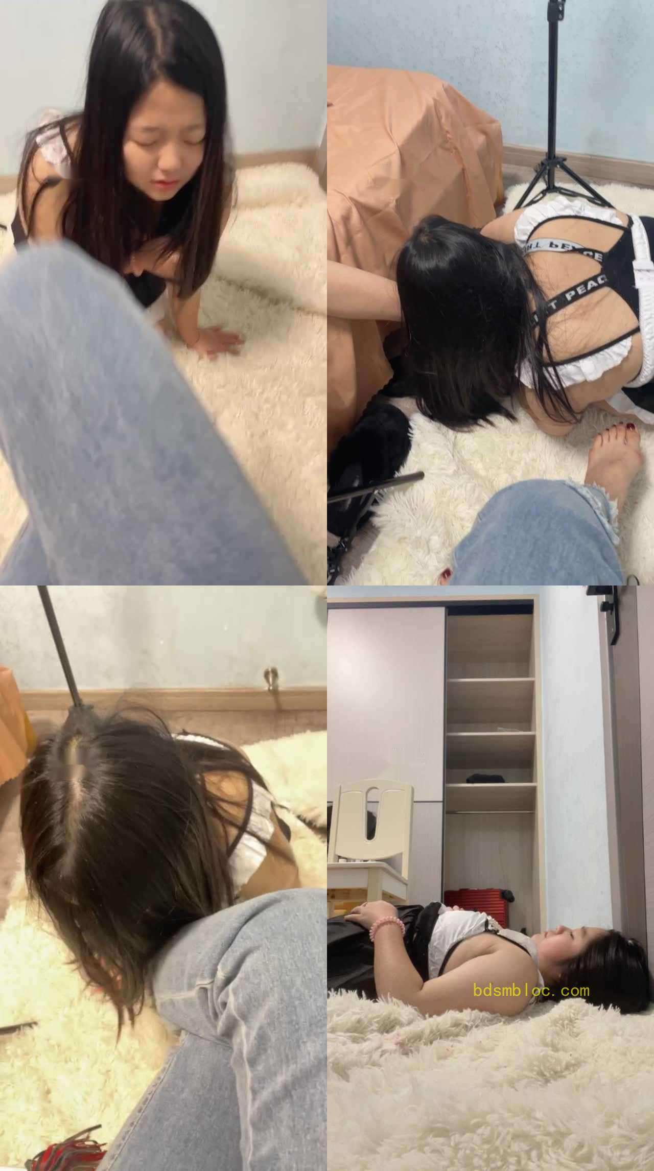 【沐沐大人】母畜-裸足蹂躏闺蜜犬