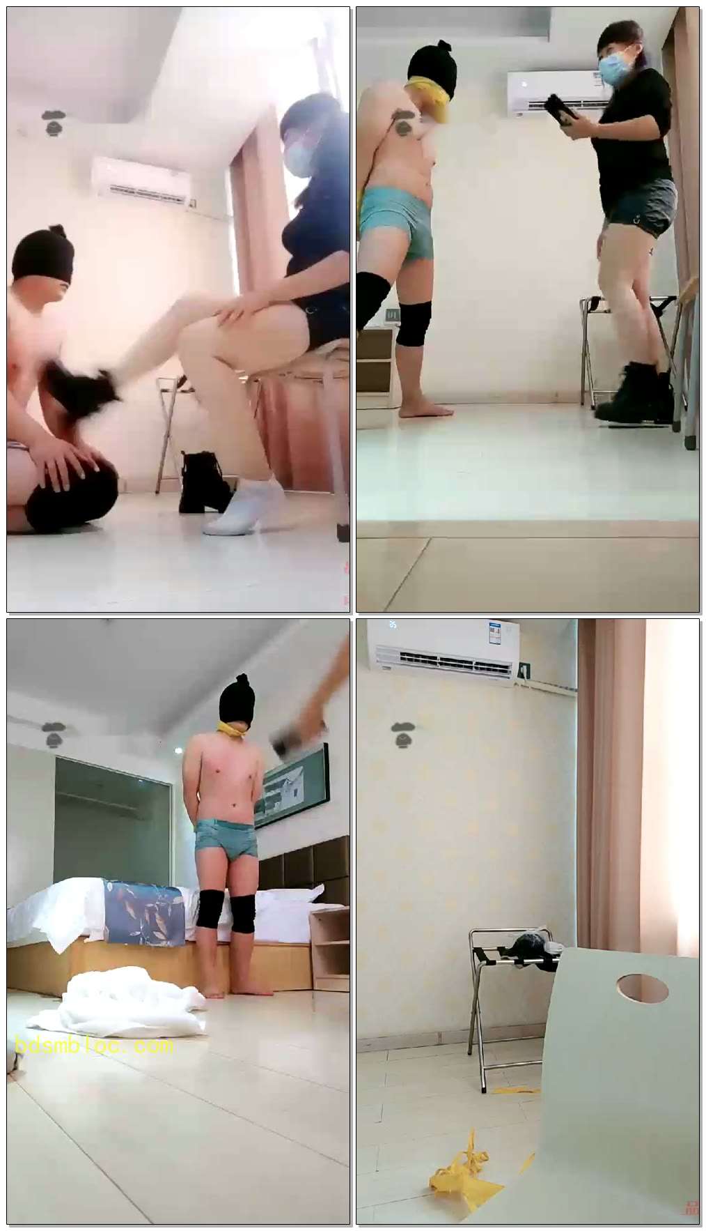 【飞飞S】泰安狗子重度踢裆耳光专场