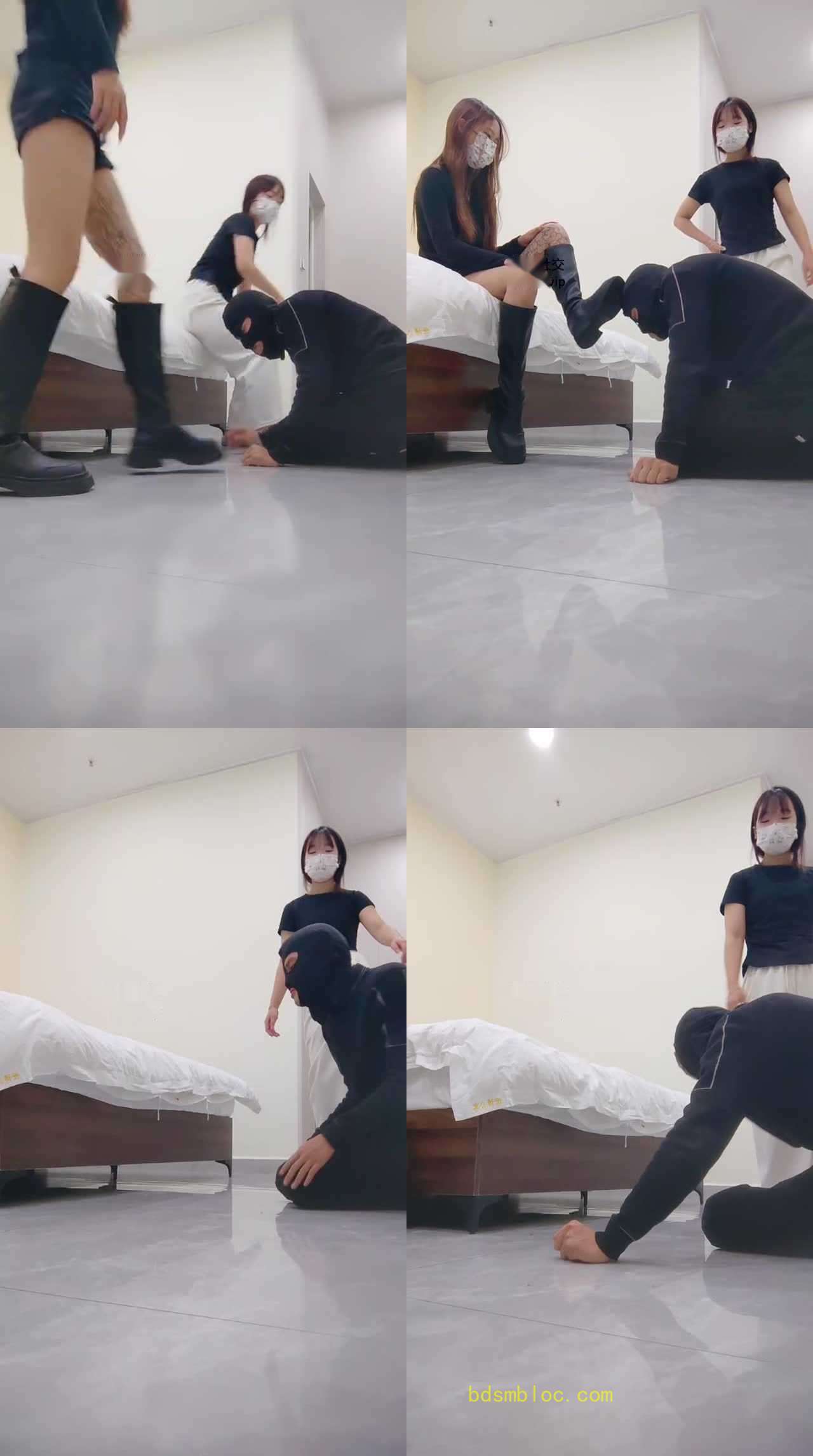 【女生也能很暴力】双S-纹身小妹暴力虐打