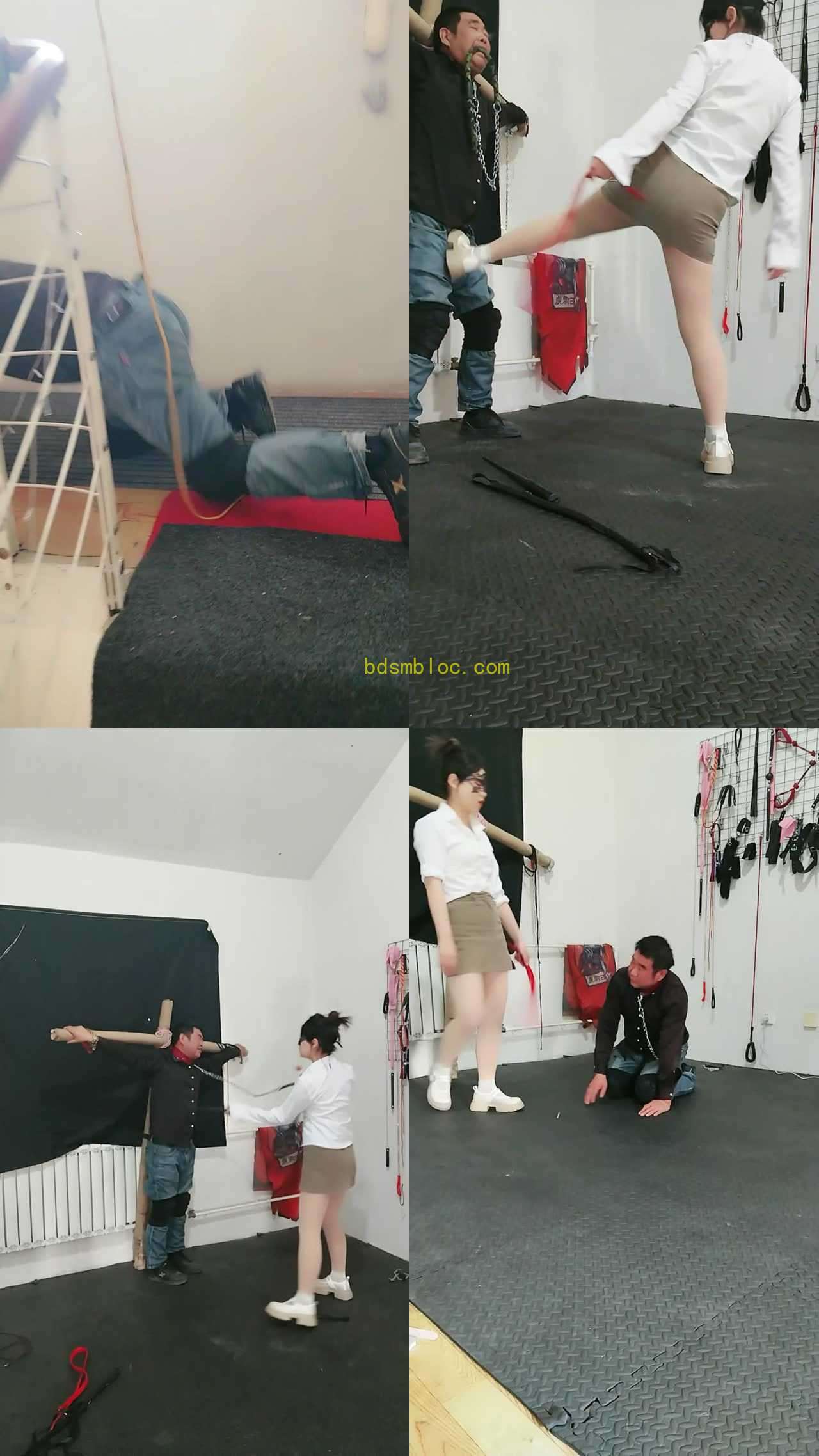 【疼痛挨打狗】主人回家一顿暴打
