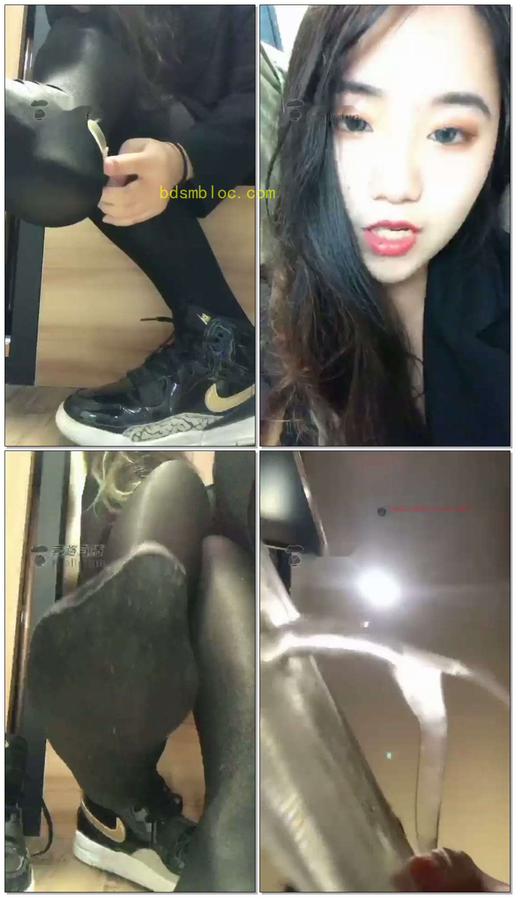 【萌女王】脱漆皮aj倒计时戏耍你