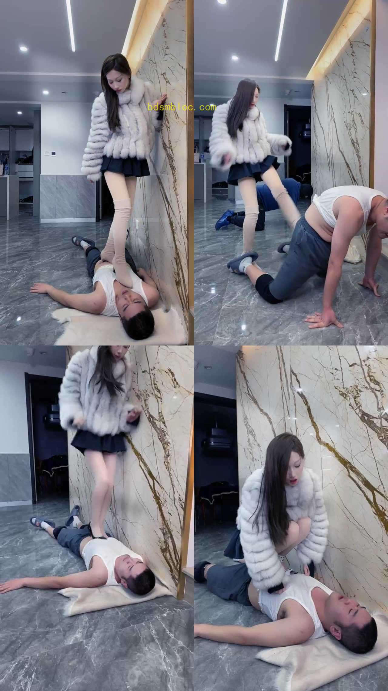 【麋鹿银儿】超萌小恶魔多双高跟鞋踩踏提档