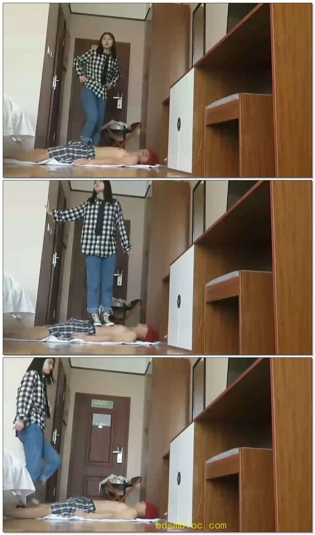 【童小主】帆布鞋踩踏！