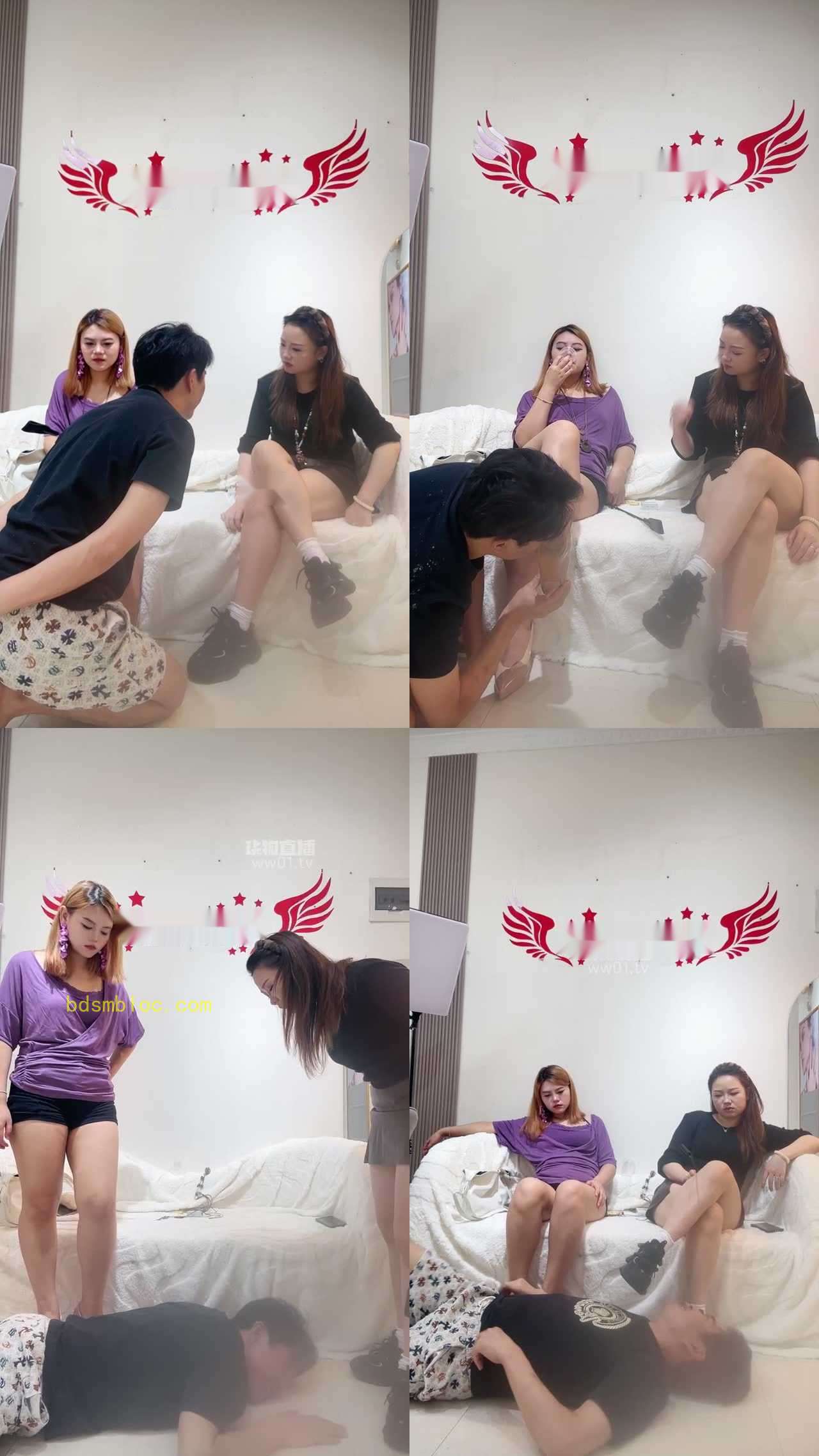 【刘二狗素人开发】双素人姐妹暴打渣男