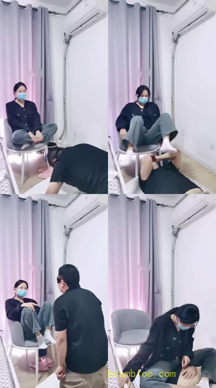 【上海汤圆】白棉袜脚踩虐狗奴