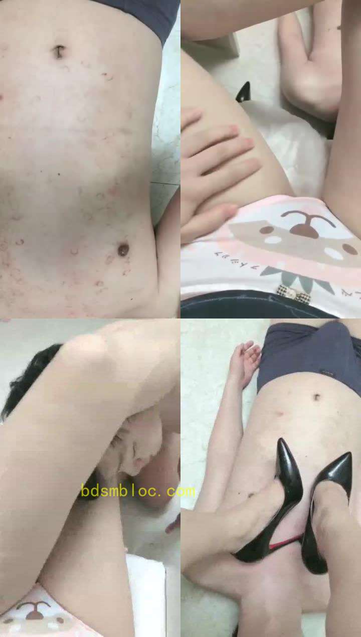 【兔粉粉女皇】 随便调狗 鞋跟踩