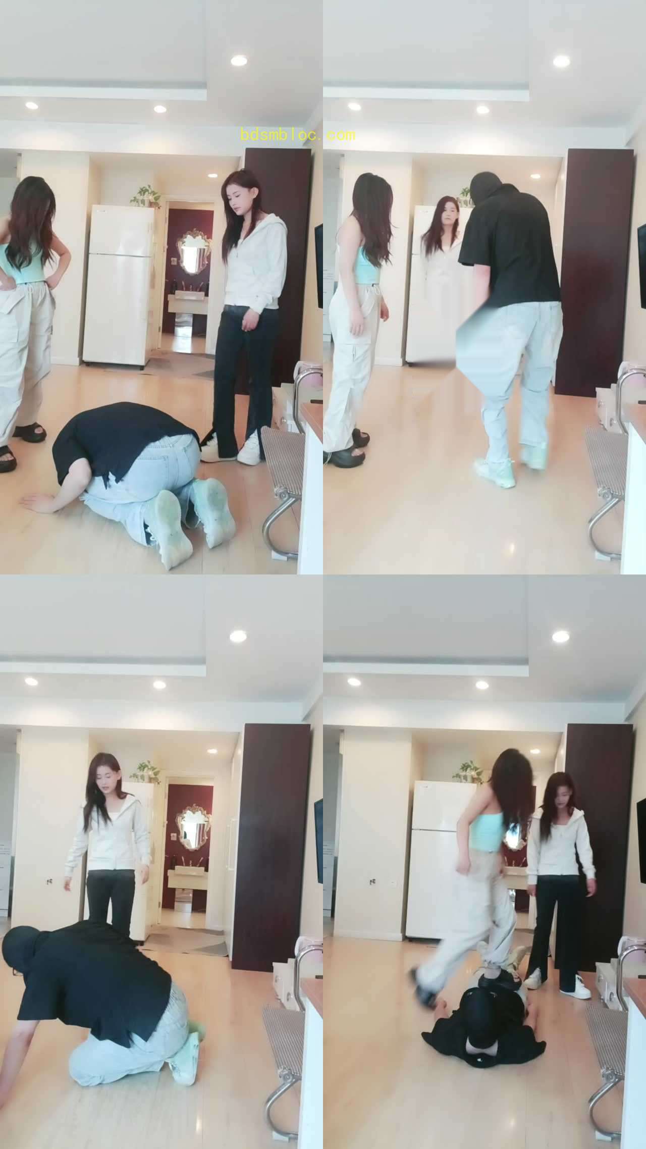 【沈阳素人开发】被两位素人疯狂殴打