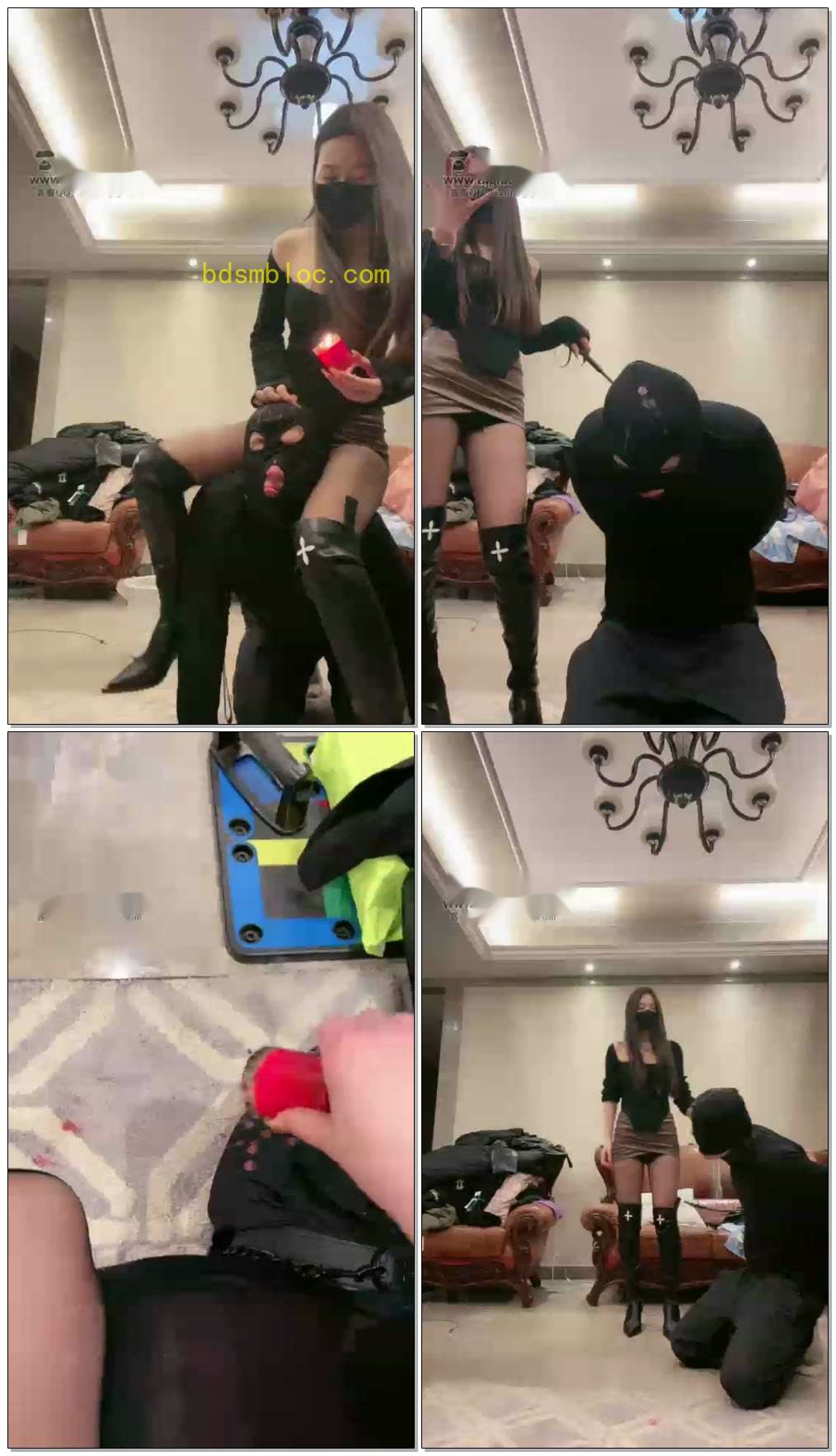 【仙女殿下】圈养的狗被暴打