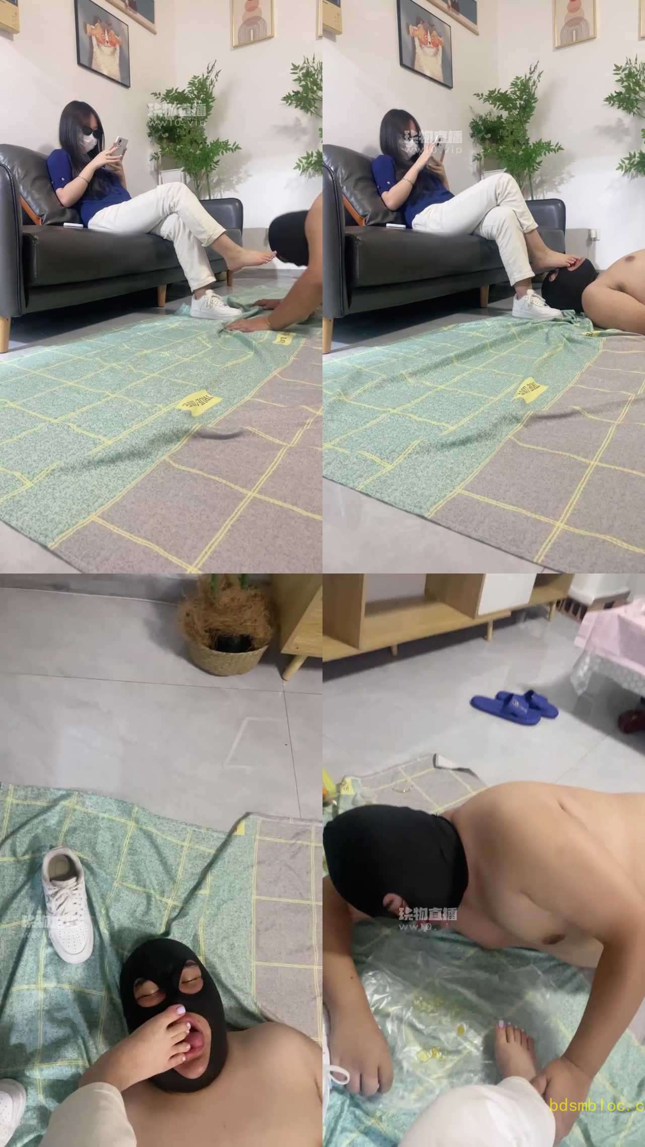 【困困s】踩踏深喉舔脚脚喂食