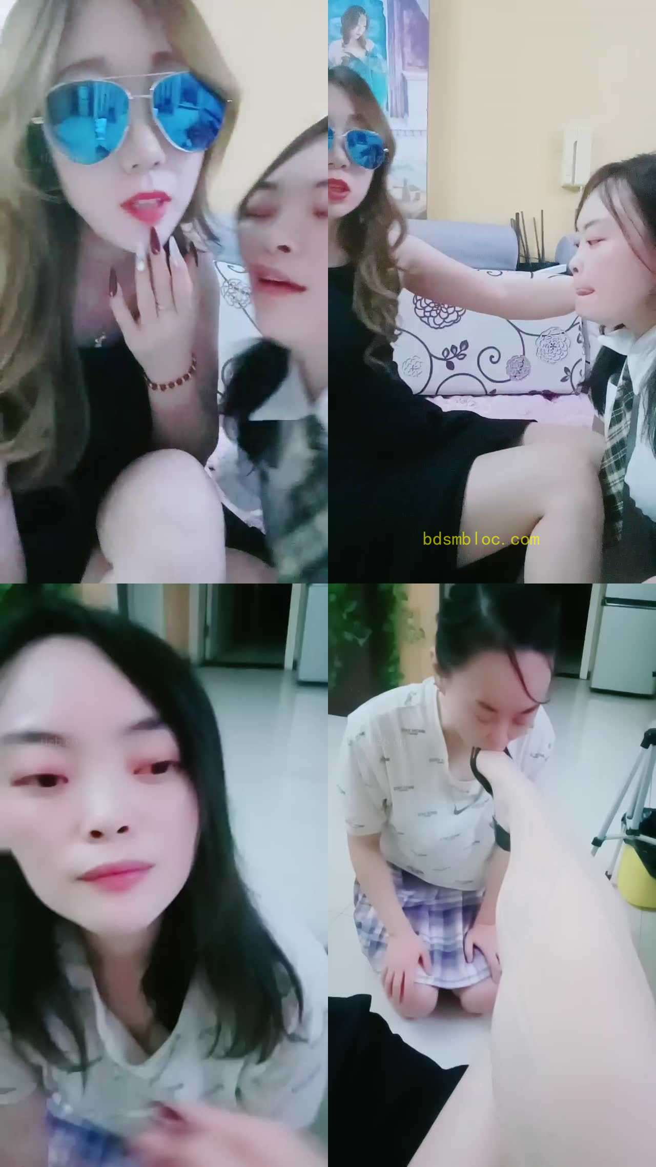 【女慕乐】母畜-重口-强迫喂口水/舔闻腋下
